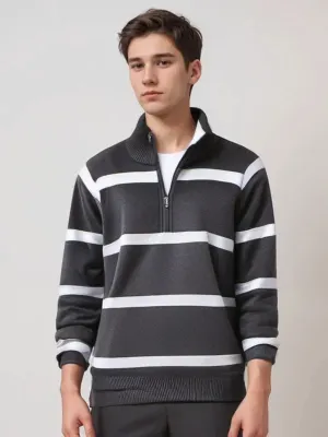 Cotton knit sweater