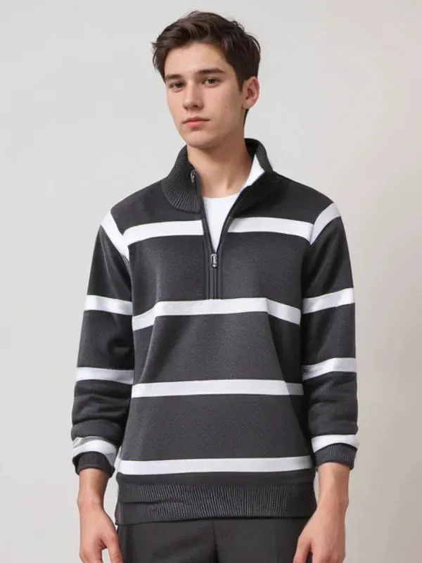 Cotton knit sweater