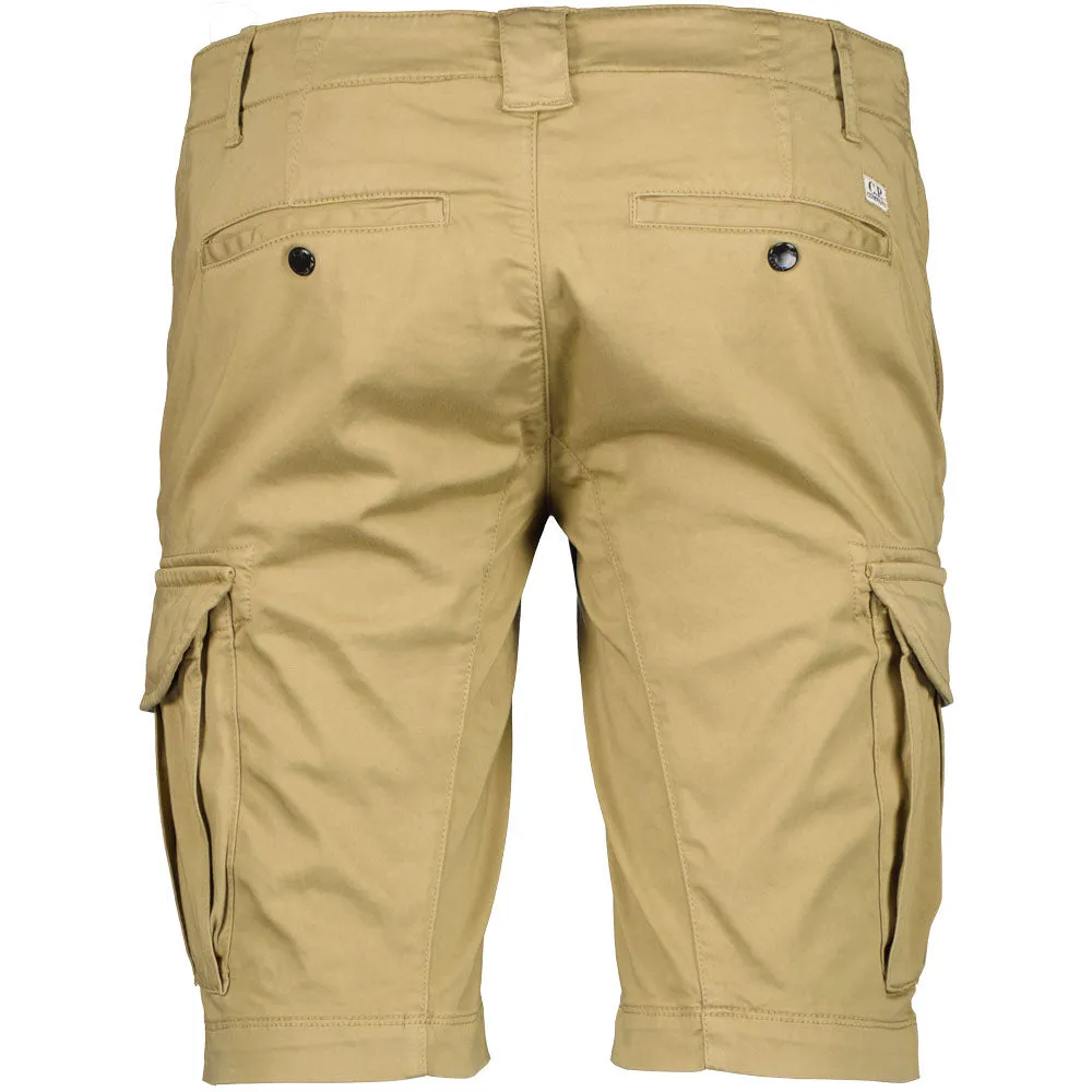 C.P. Satin Stretch Lens Cargo Shorts