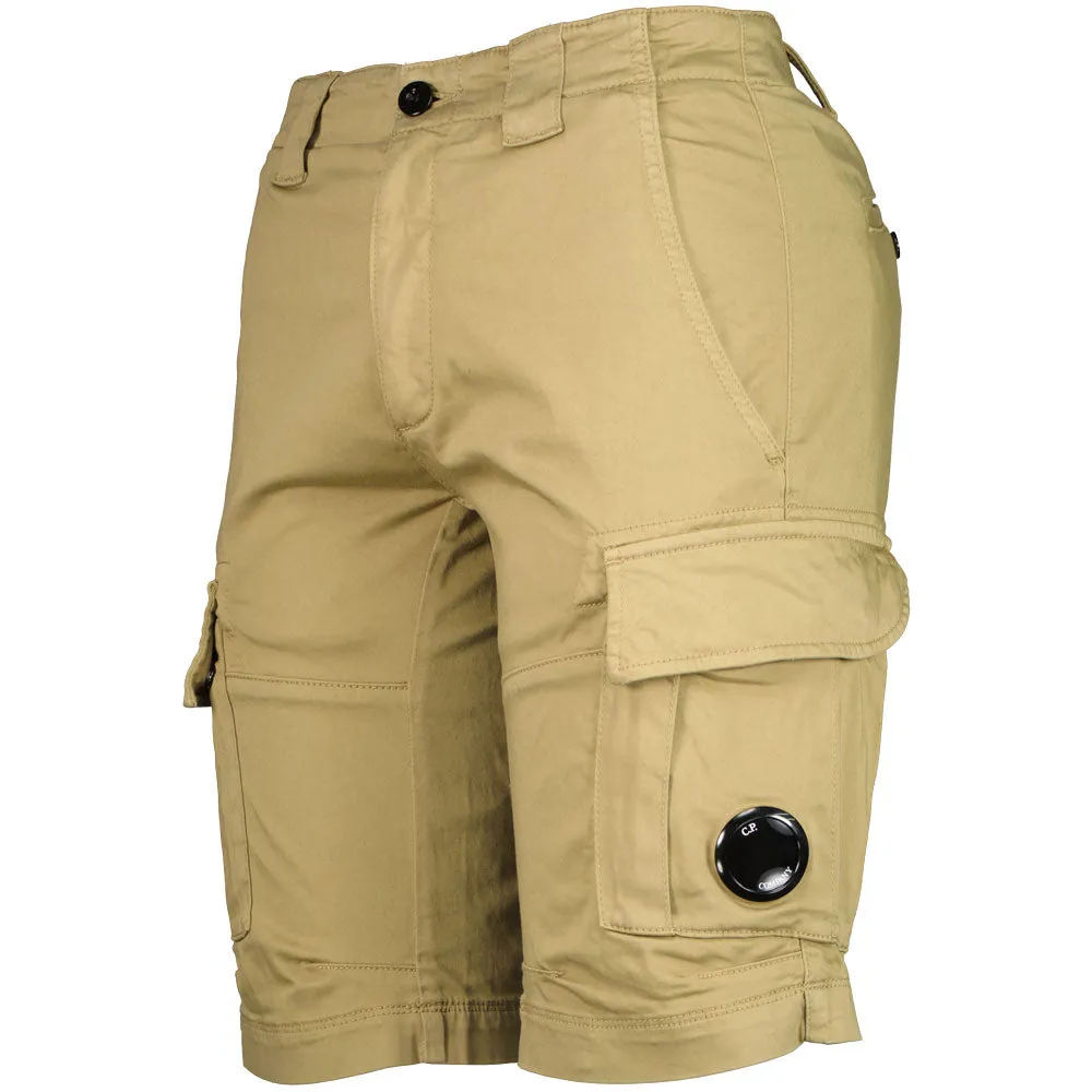 C.P. Satin Stretch Lens Cargo Shorts