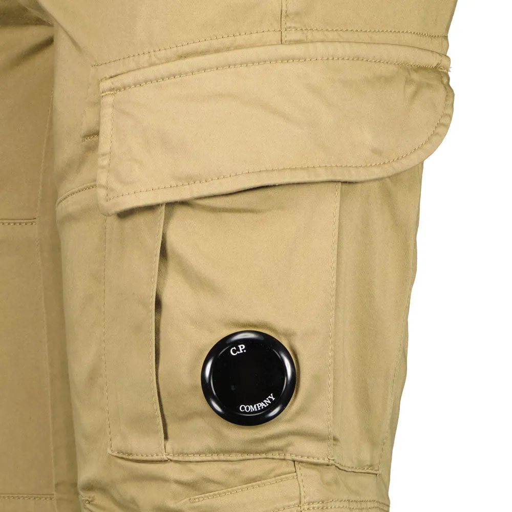 C.P. Satin Stretch Lens Cargo Shorts