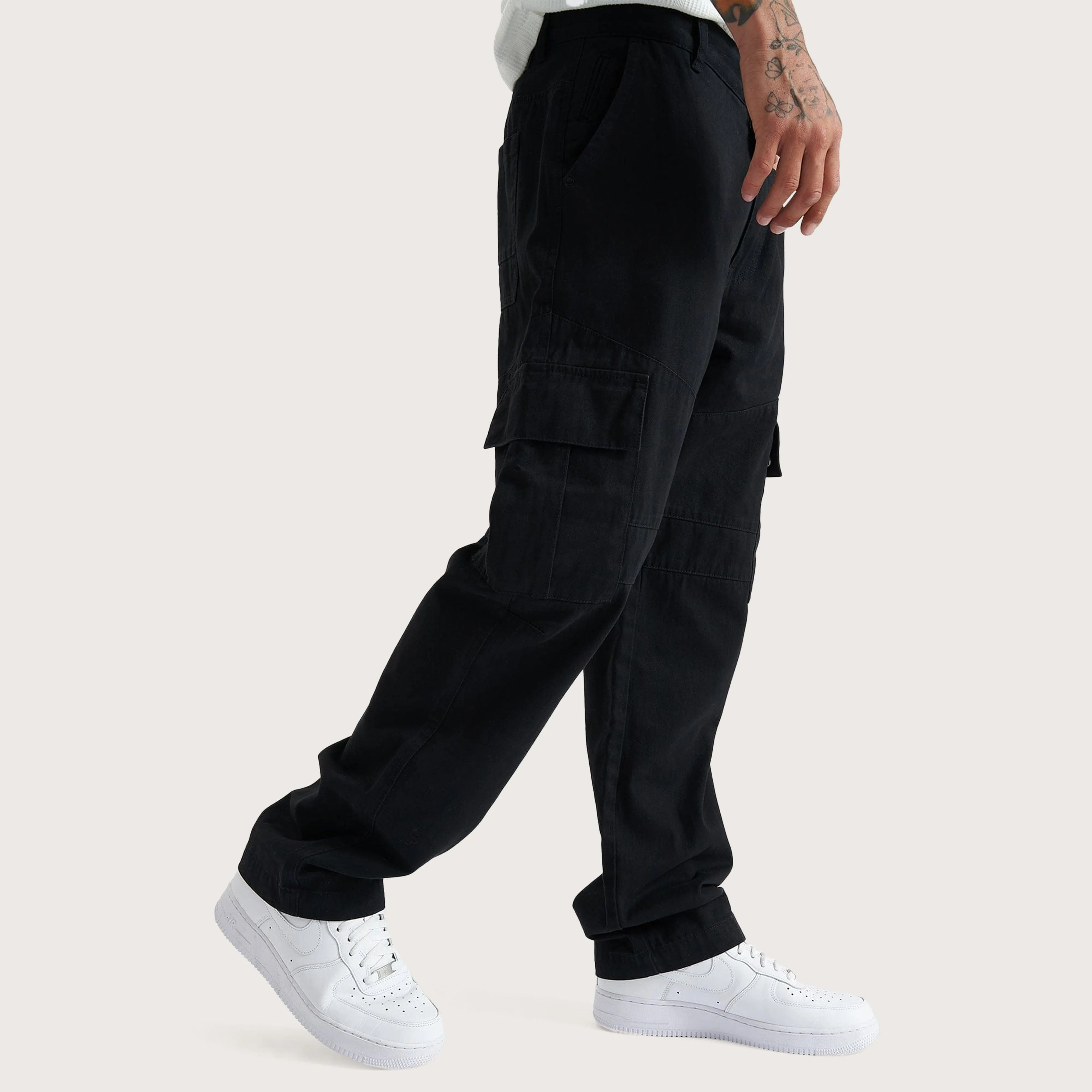 Crawford Cargo Pants Black