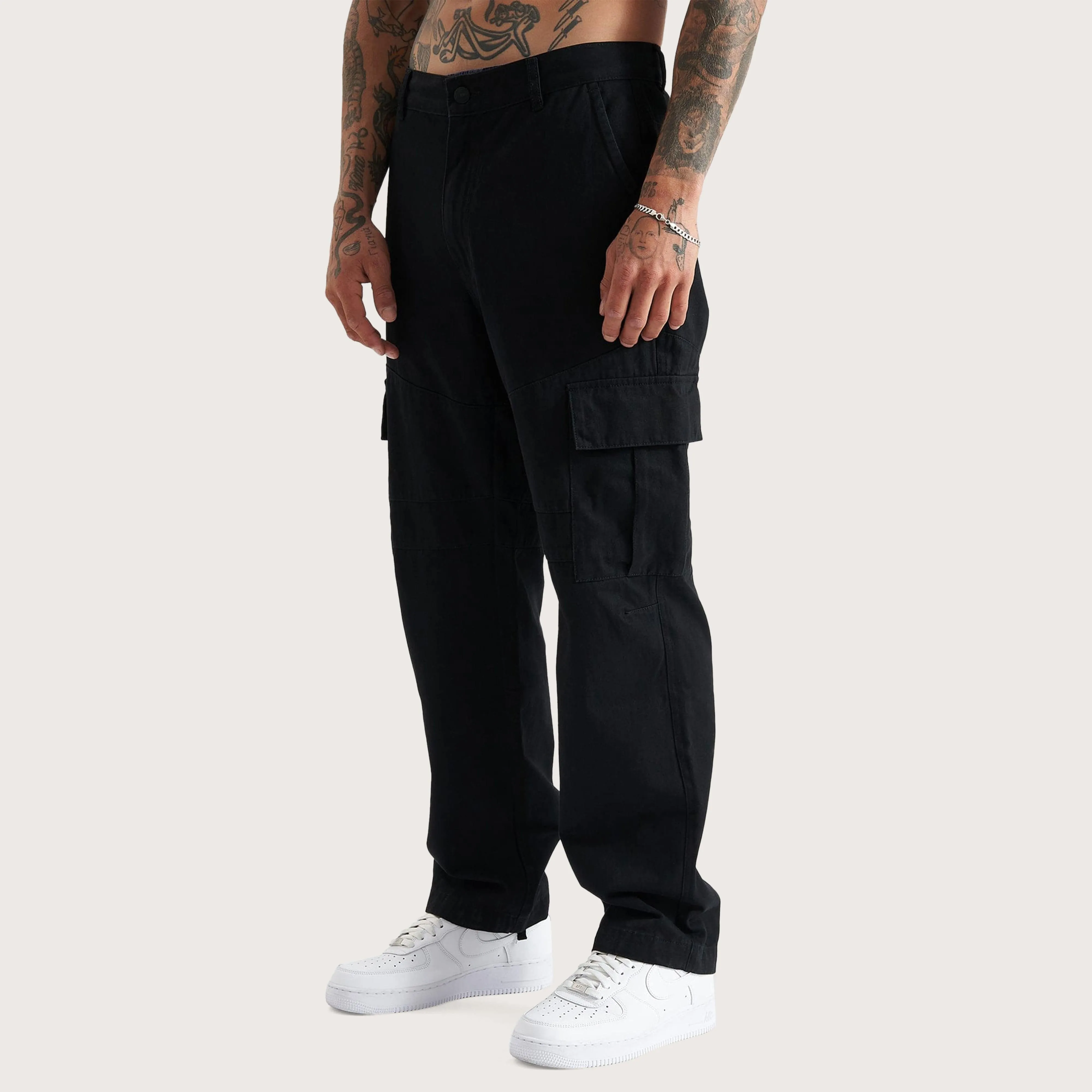 Crawford Cargo Pants Black