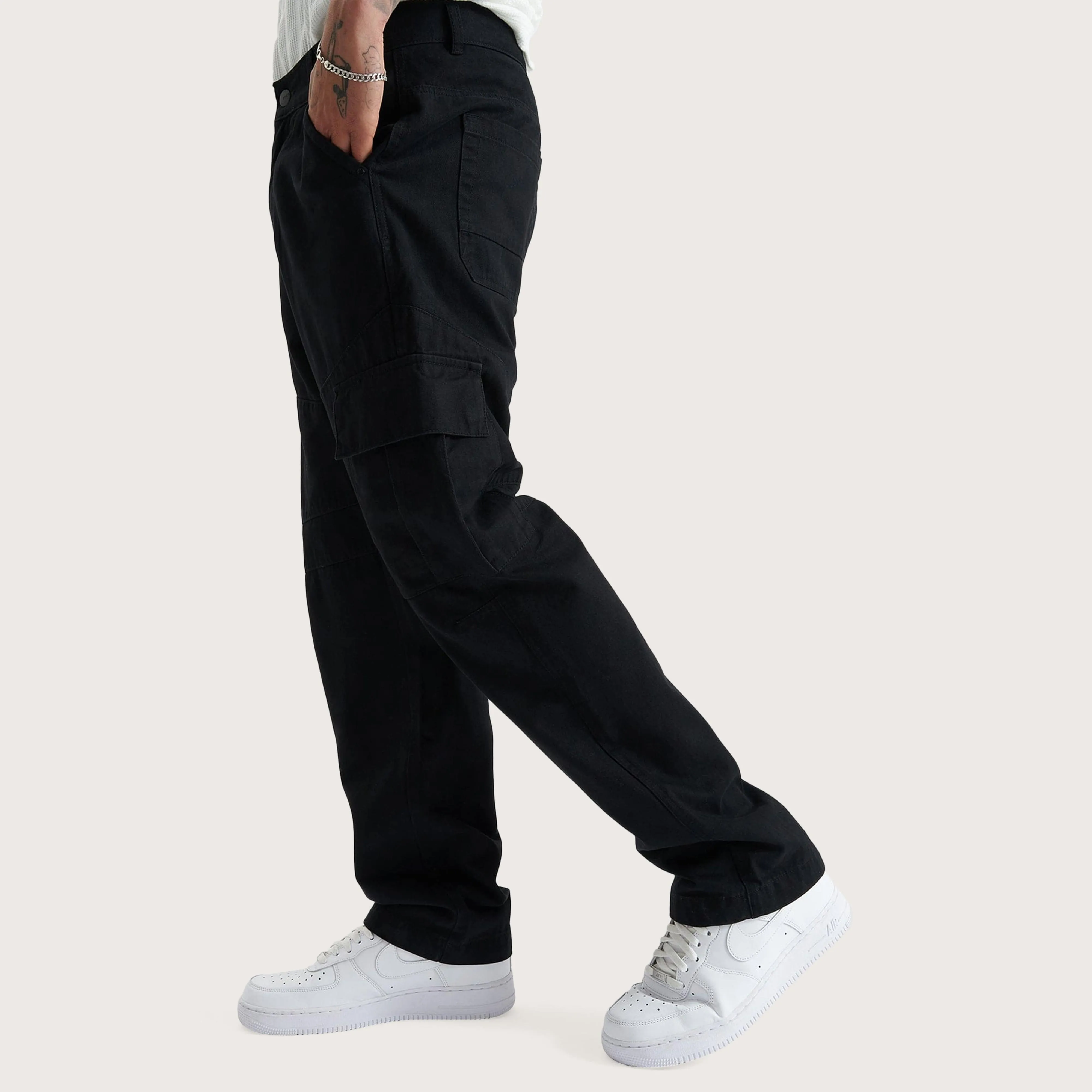 Crawford Cargo Pants Black