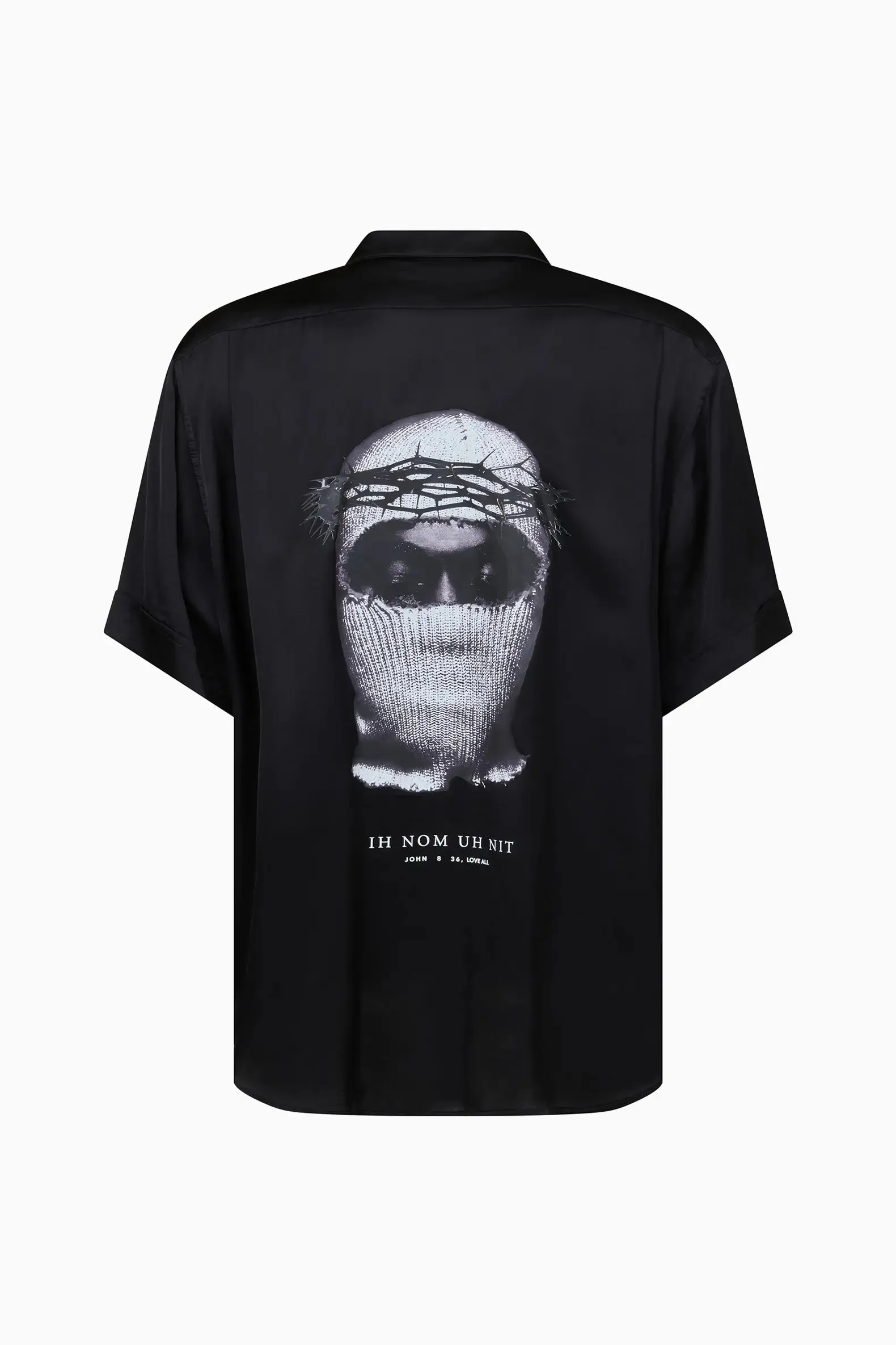 Crowned Mask Bowling Shirt