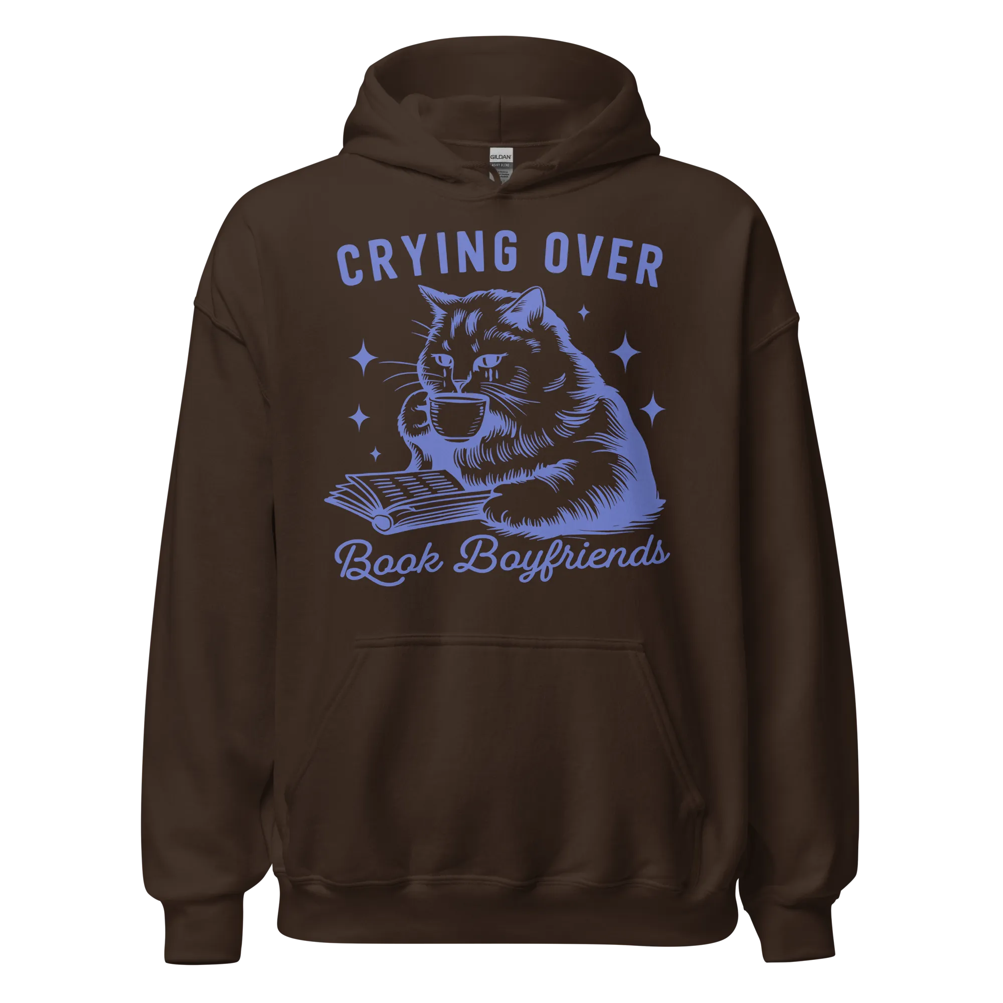 Crying Over Book Boyfriends Hoodie