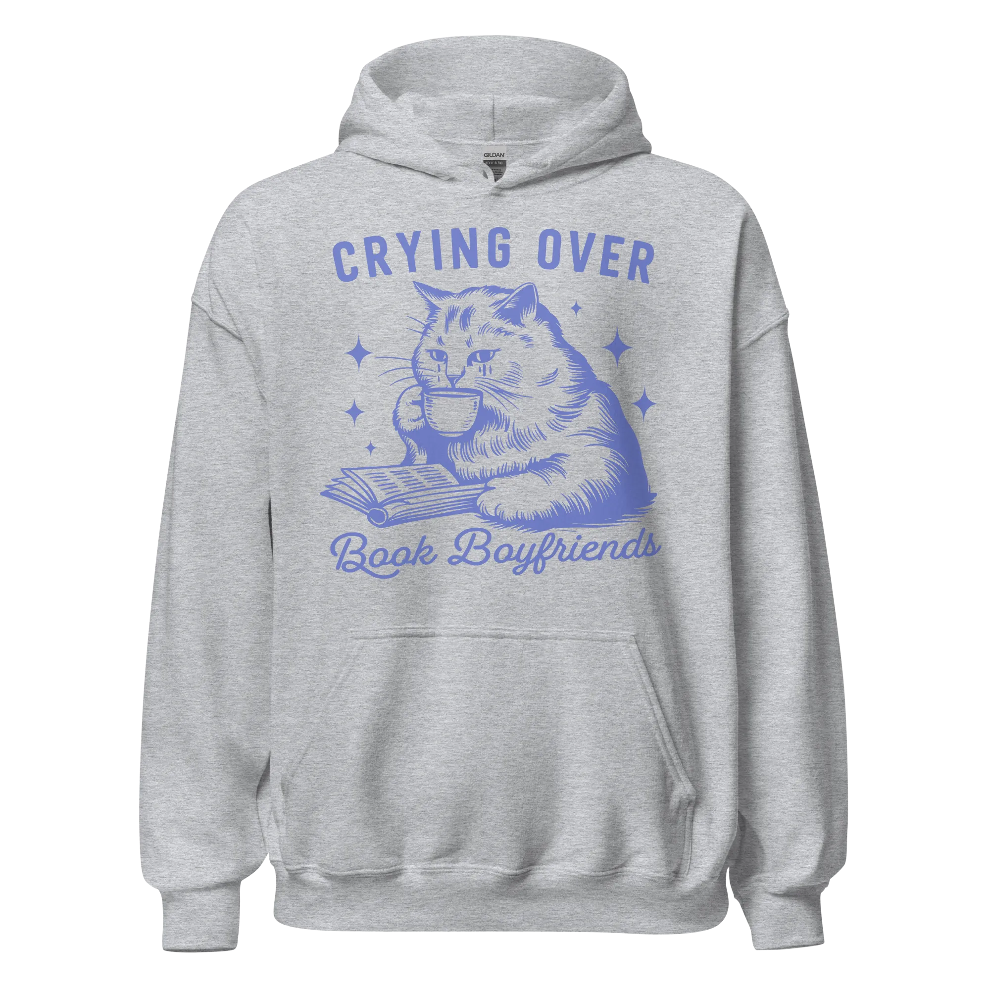 Crying Over Book Boyfriends Hoodie