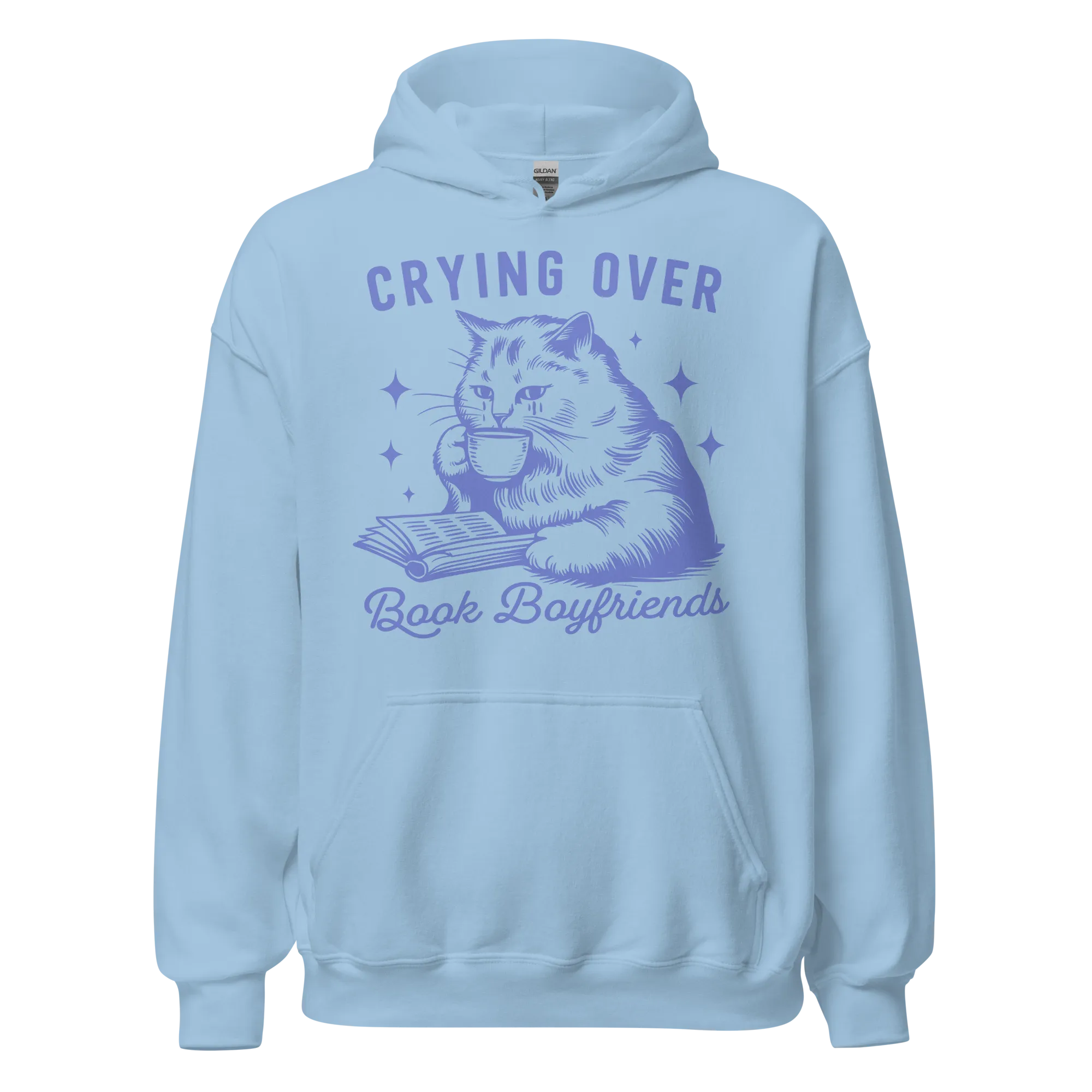 Crying Over Book Boyfriends Hoodie