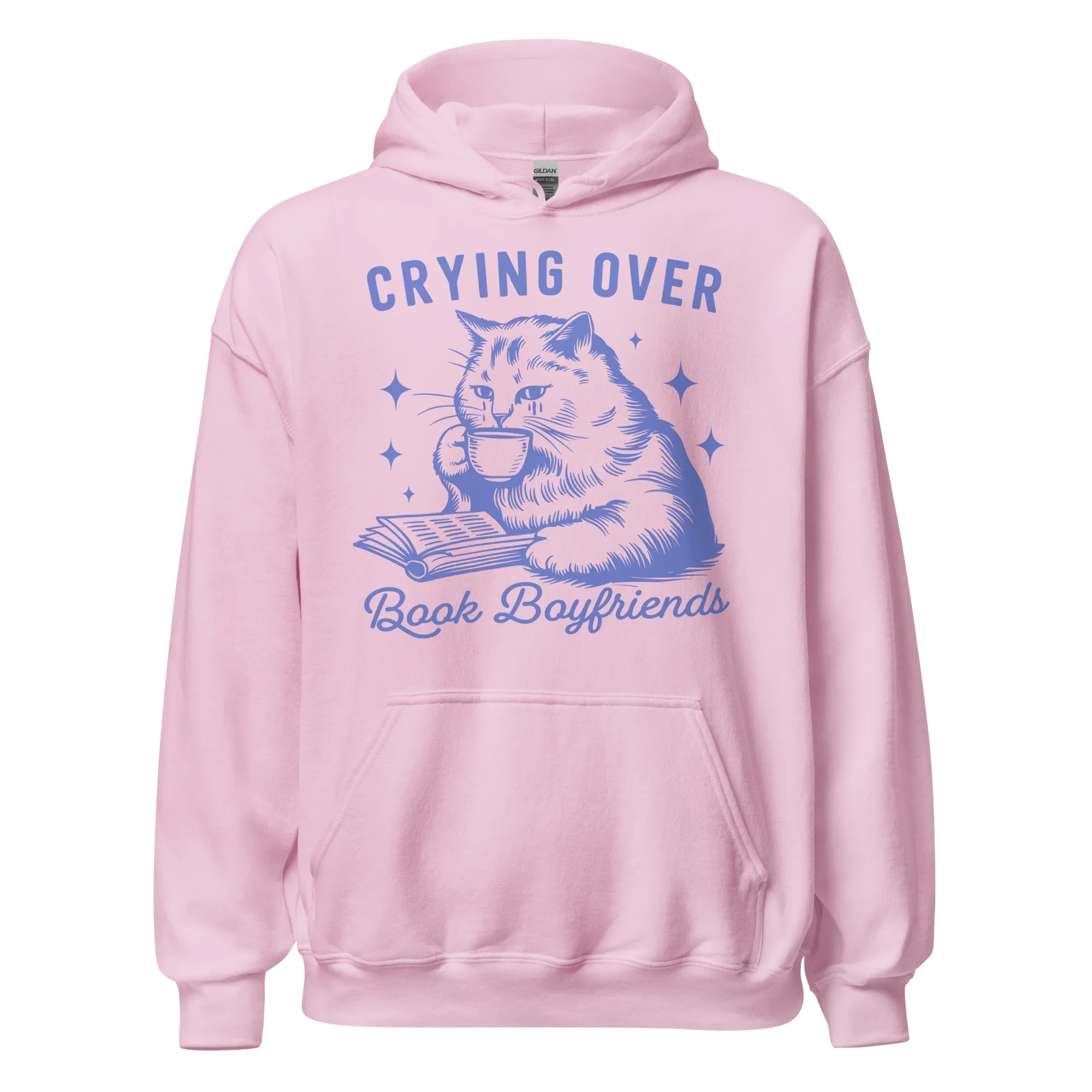 Crying Over Book Boyfriends Hoodie