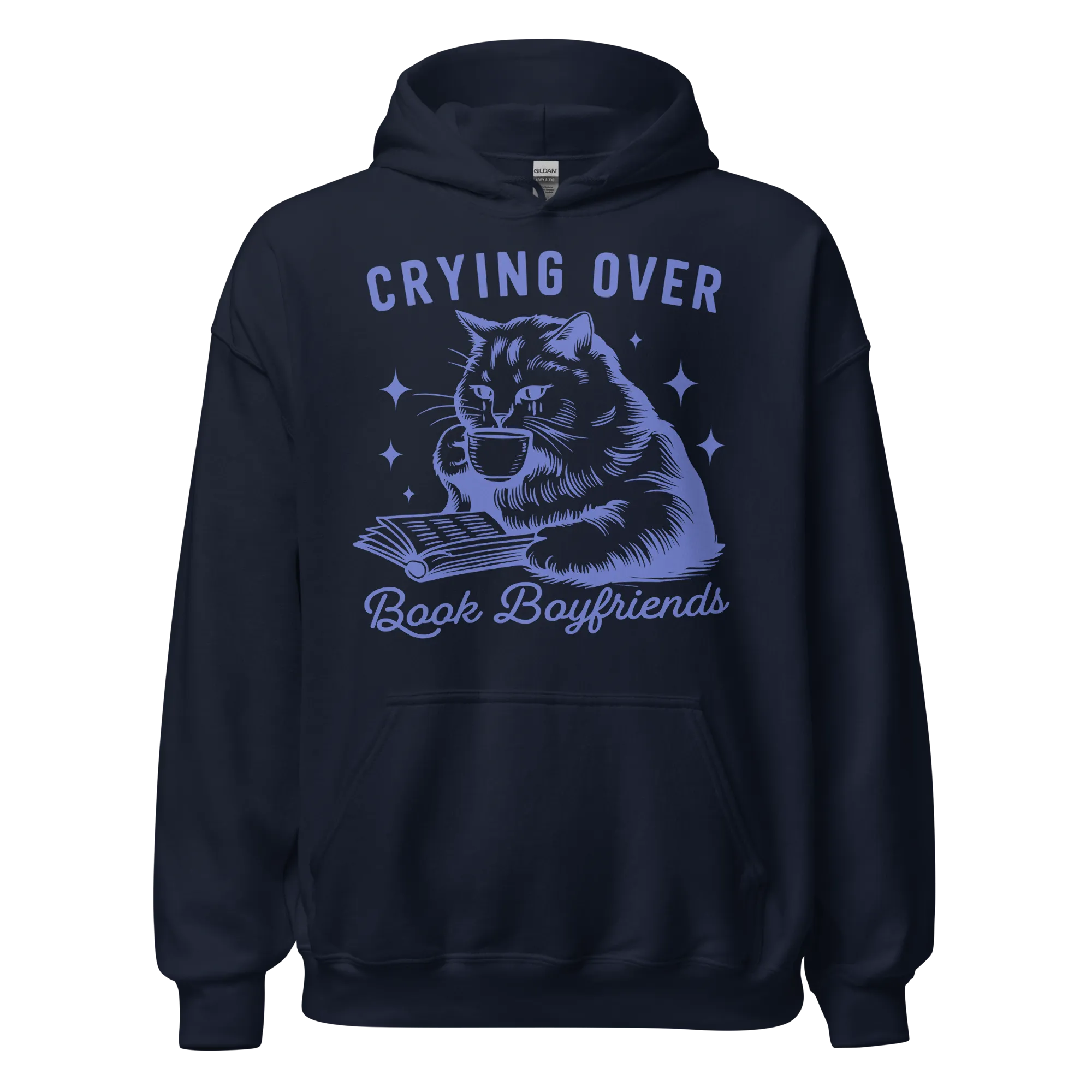 Crying Over Book Boyfriends Hoodie