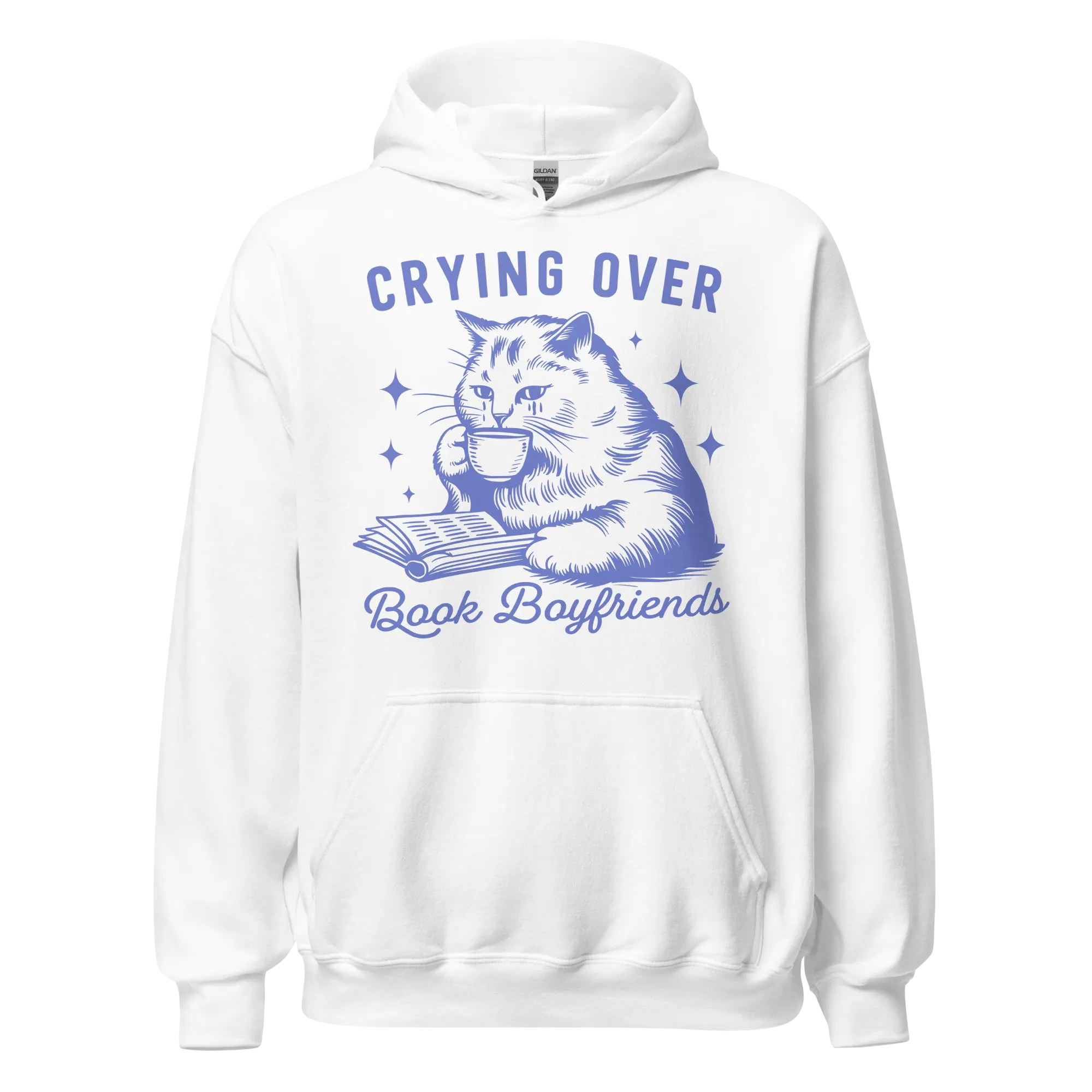 Crying Over Book Boyfriends Hoodie