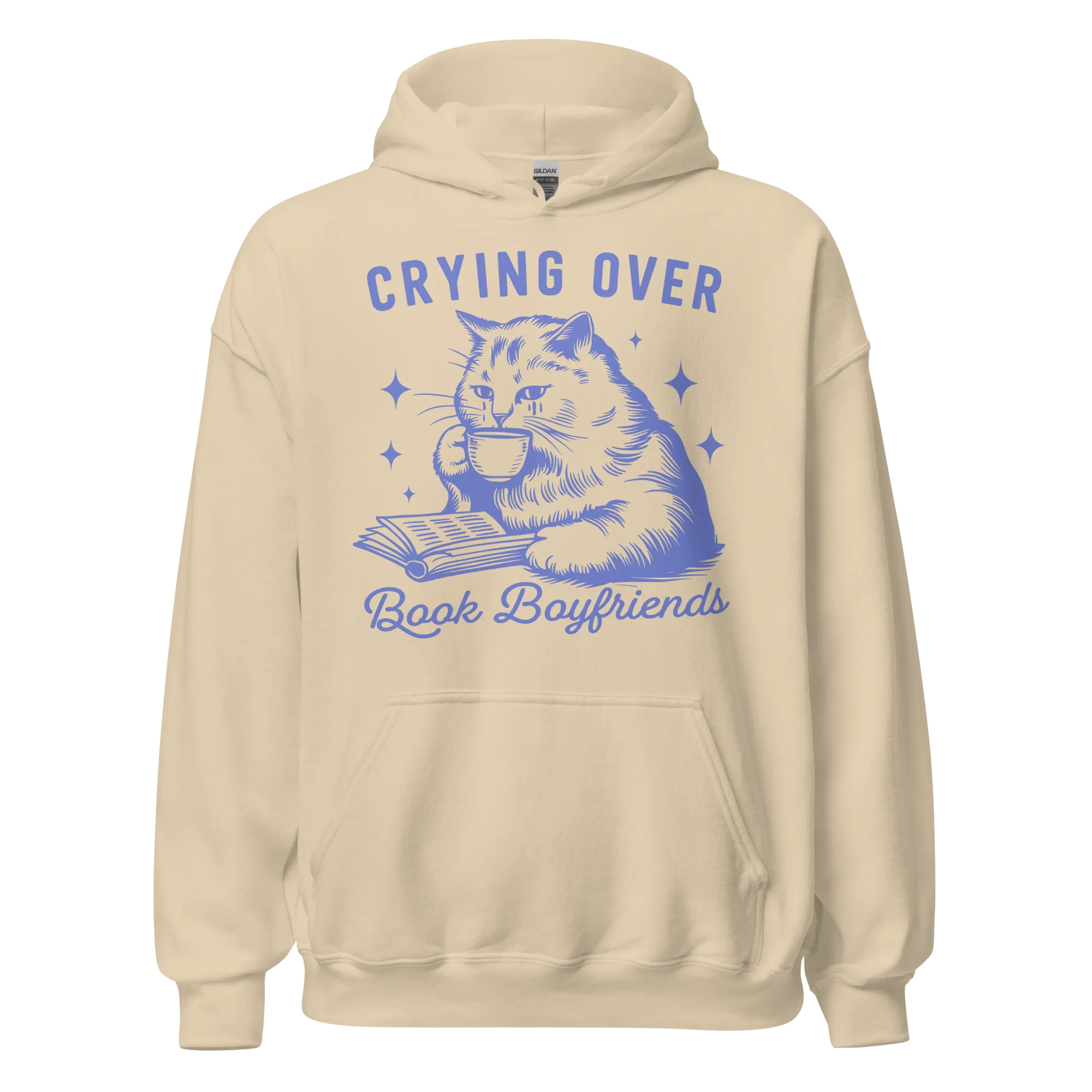 Crying Over Book Boyfriends Hoodie