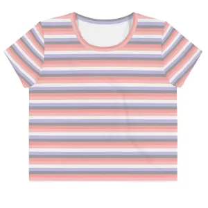 Cupioromantic Flag Crop Tee