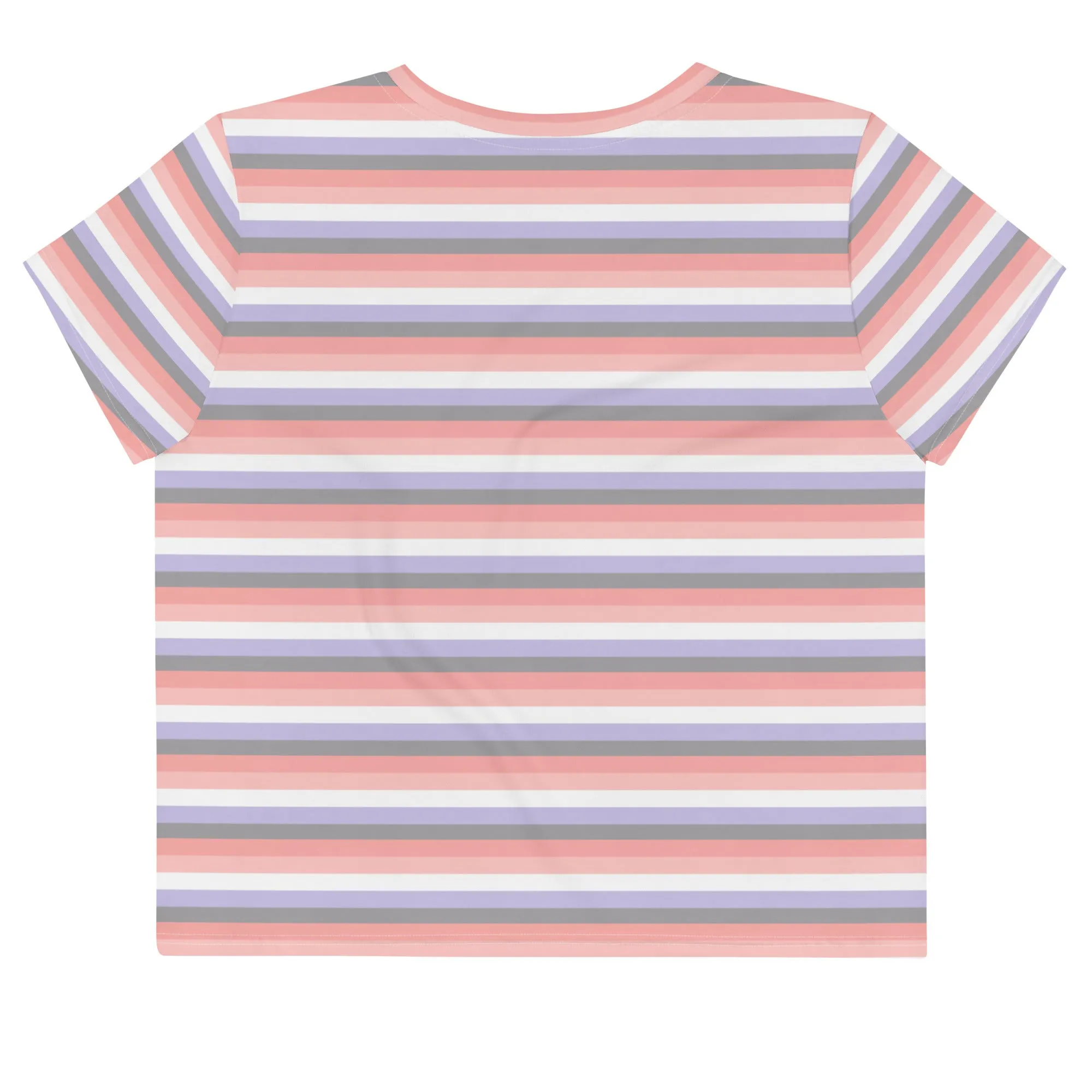 Cupioromantic Flag Crop Tee