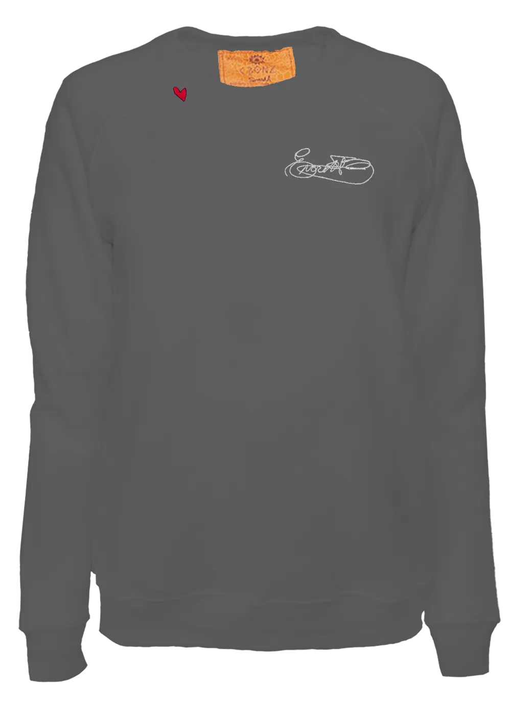 Custom Signed With Love on Cream Pullover