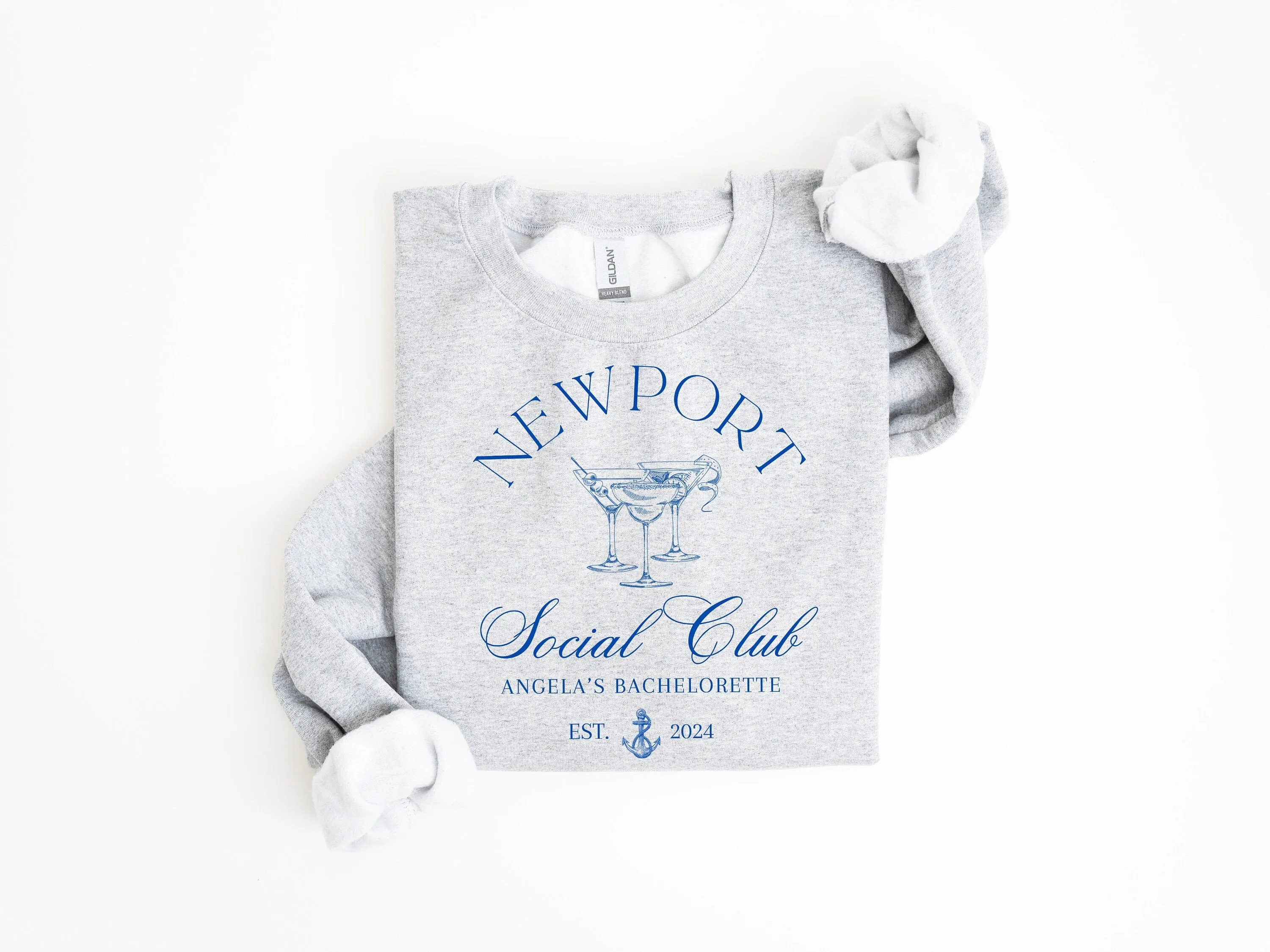 Custom Social Club Bachelorette Sweatshirts