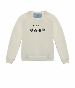Customizable Spooky Chest Mini Embroidery Kids' Pullover