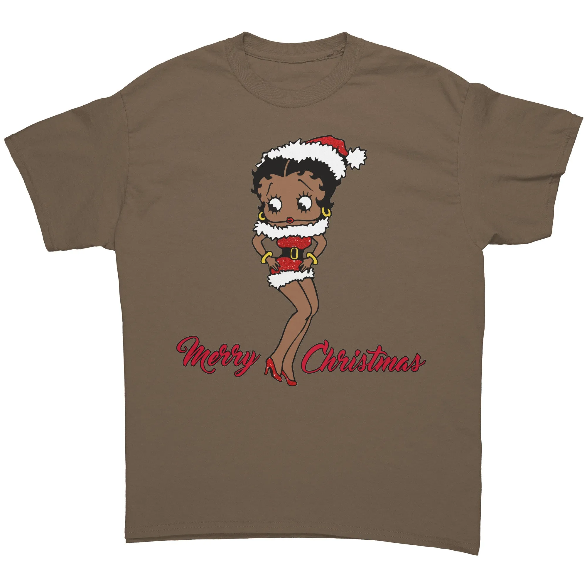 Cute Betty Boop Women Shirt, Christmas Graphic T-Shirt, Christmas Gift for Her, Retro Betty Boop Tshirt, Betty Boop Gift, Vintage Shirt
