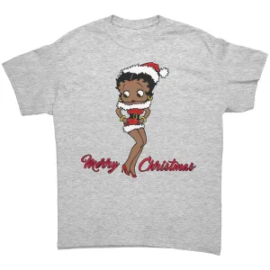Cute Betty Boop Women Shirt, Christmas Graphic T-Shirt, Christmas Gift for Her, Retro Betty Boop Tshirt, Betty Boop Gift, Vintage Shirt