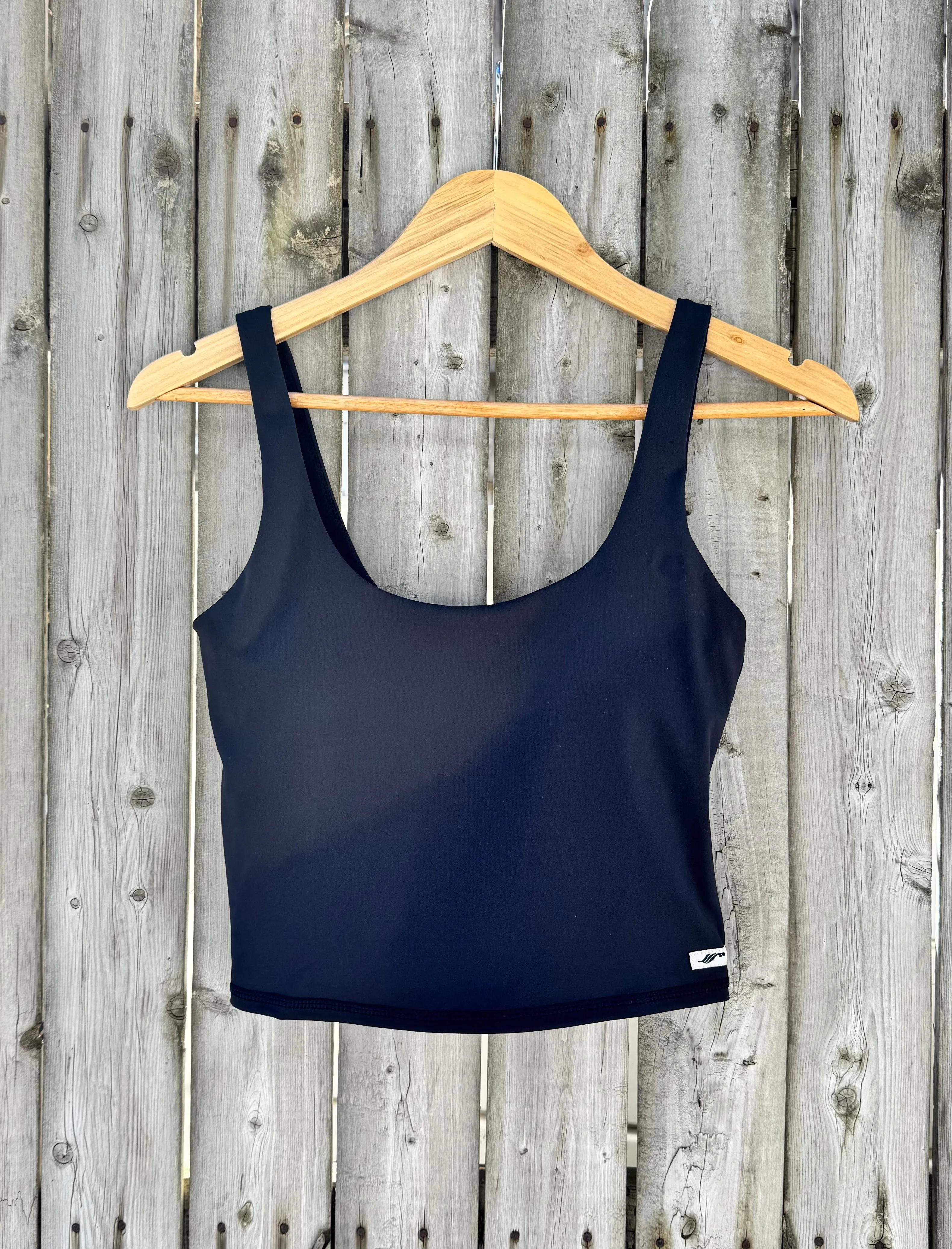 DBSS Cropped Fit Tank- Black