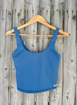 DBSS Cropped Fit Tank- Blue