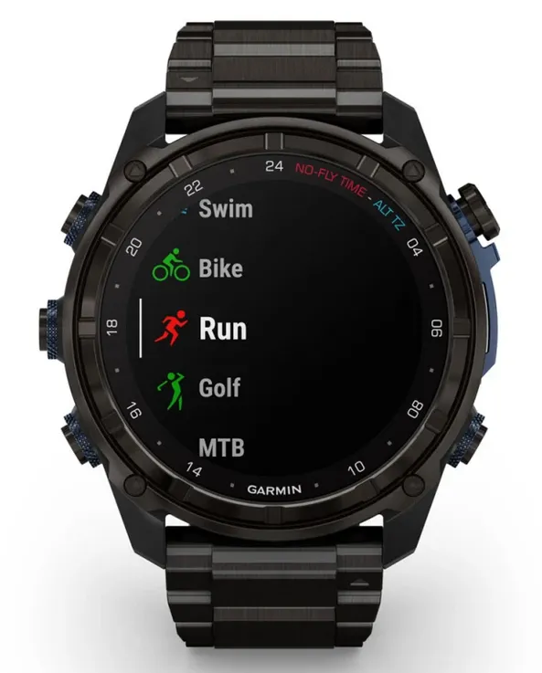 Descent™ Mk3i – 51 mm, Carbon grey DLC titanium with DLC titanium band