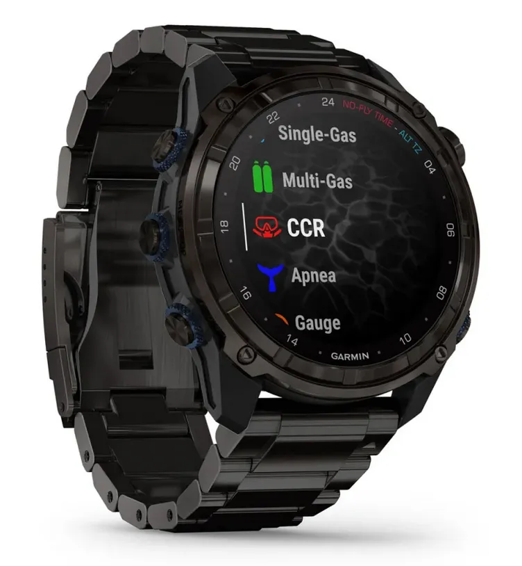 Descent™ Mk3i – 51 mm, Carbon grey DLC titanium with DLC titanium band