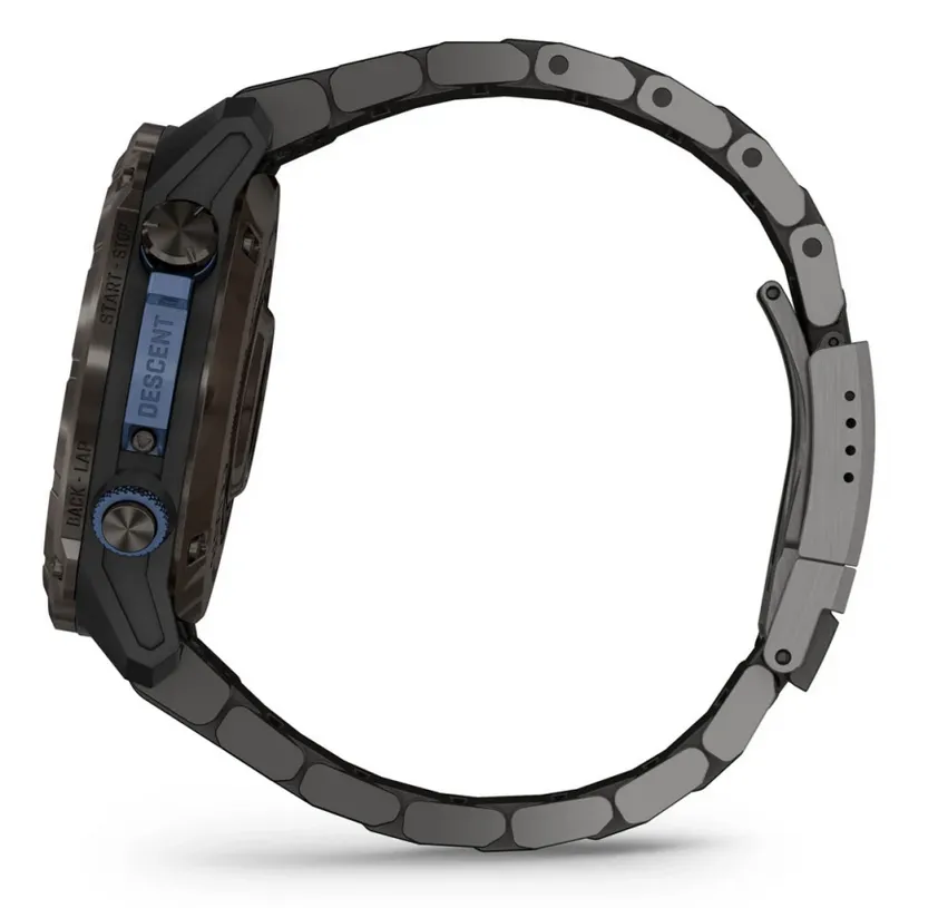Descent™ Mk3i – 51 mm, Carbon grey DLC titanium with DLC titanium band