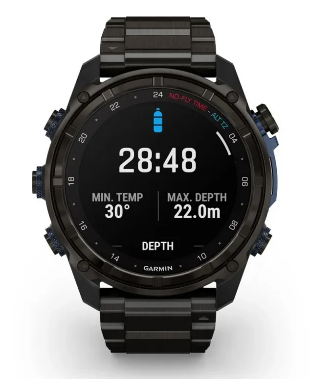 Descent™ Mk3i – 51 mm, Carbon grey DLC titanium with DLC titanium band