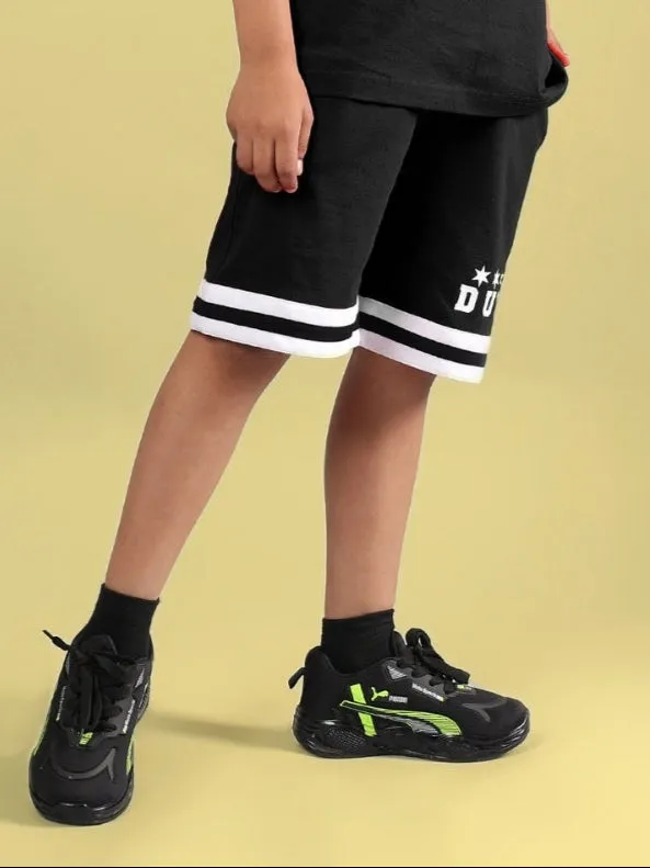DIGGIN SHORTS FOR BOYS & GIRLS (BLACK)
