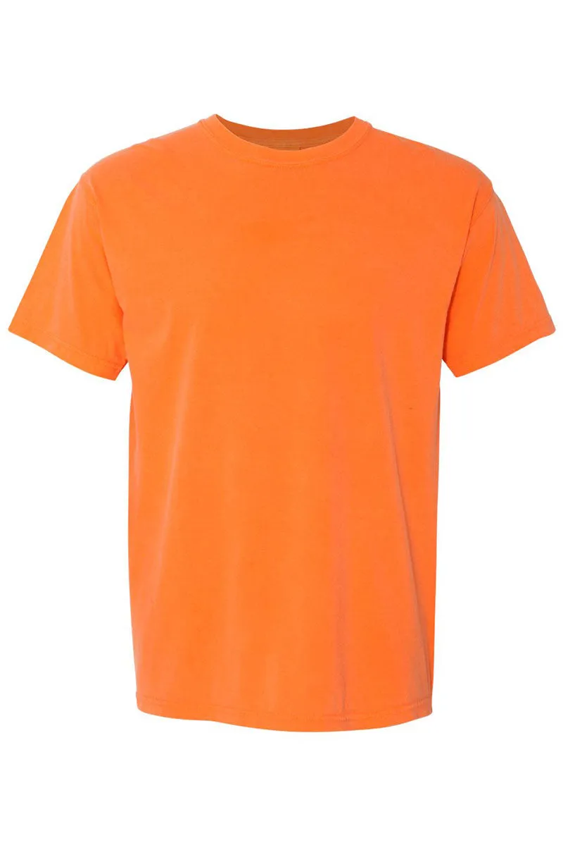 Distressed Football Strikes Comfort Colors Adult Ring-Spun Cotton Tee