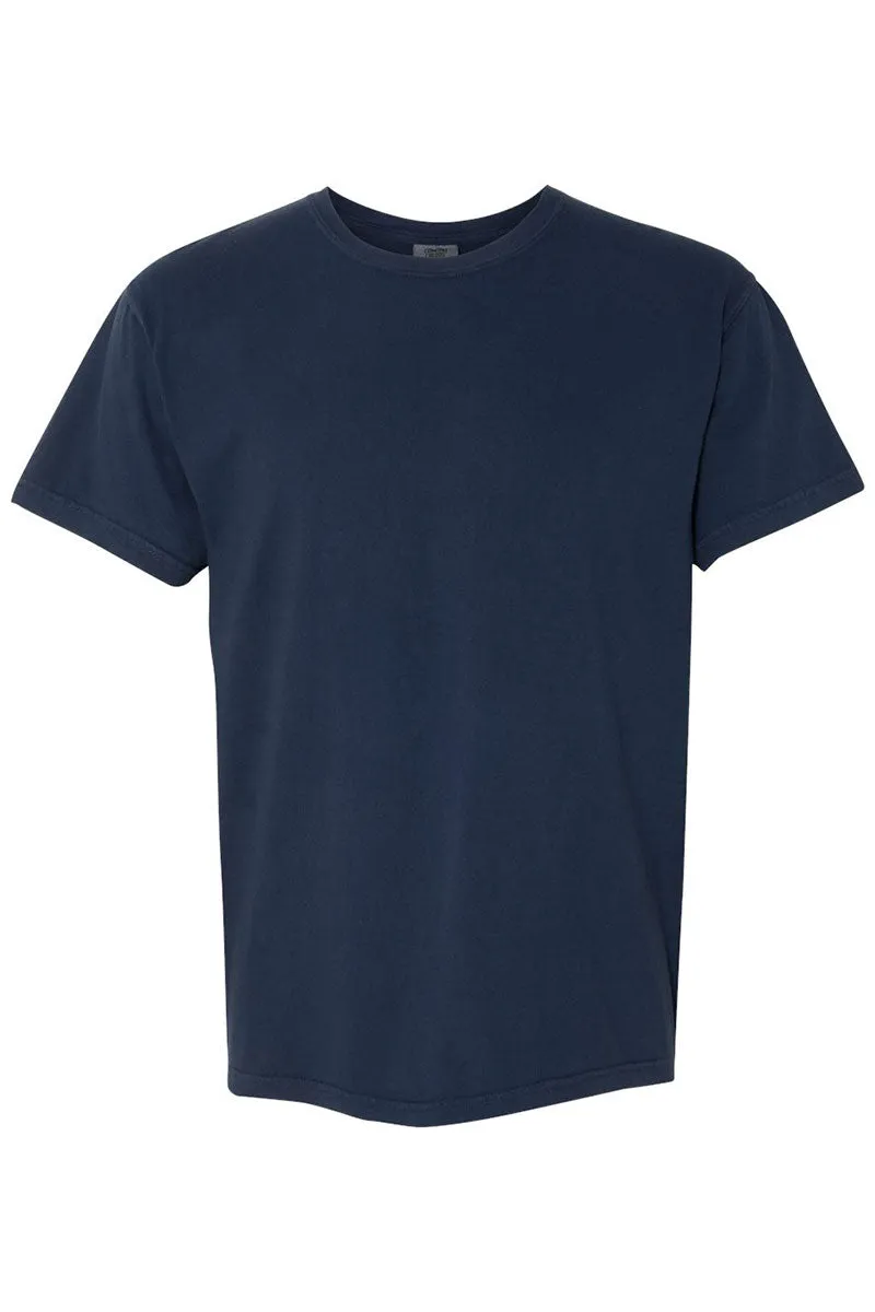 Distressed Football Strikes Comfort Colors Adult Ring-Spun Cotton Tee