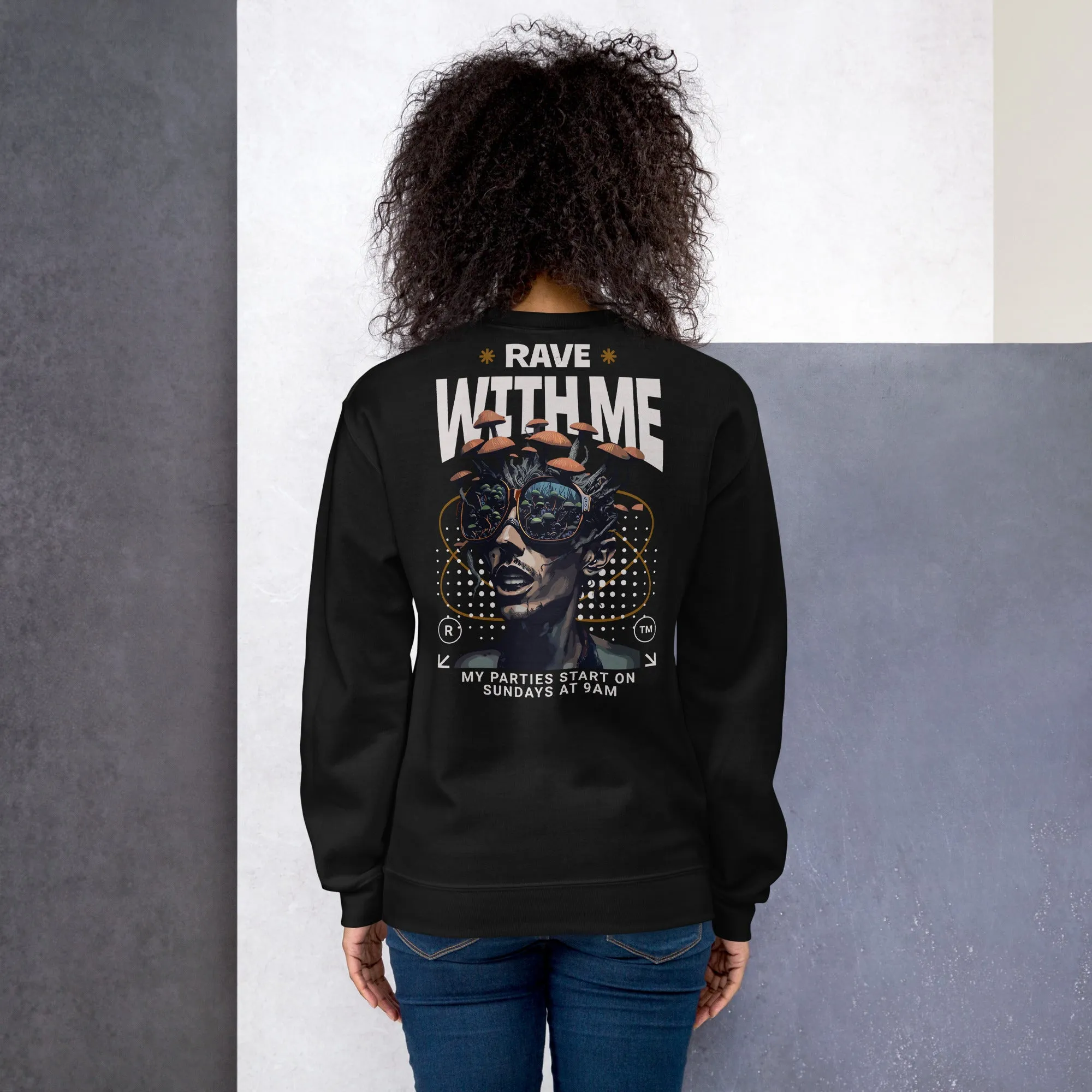 DJ Sweatshirt | Rave with Me