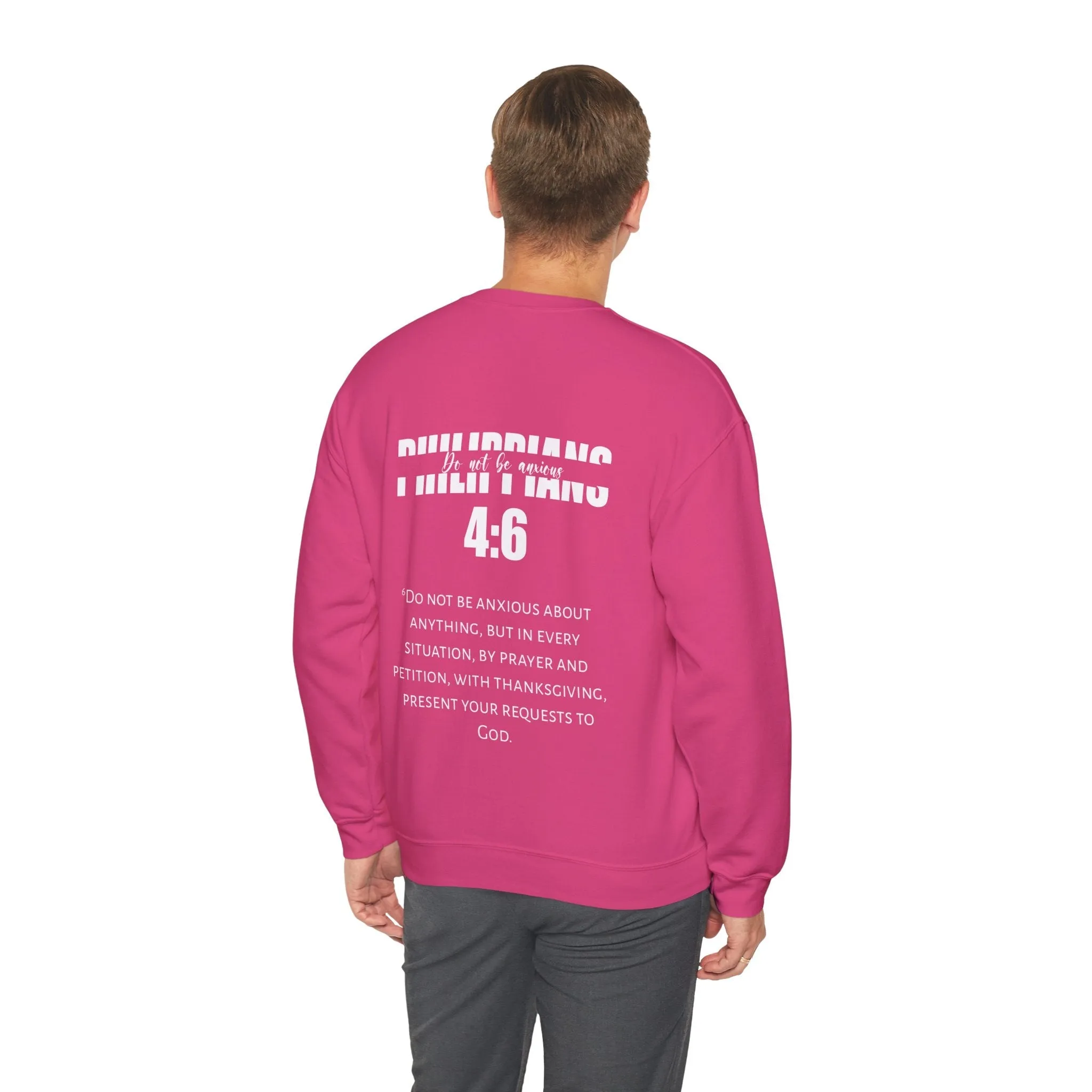 Do Not be Anxious Unisex Heavy Blend™ Crewneck Sweatshirt