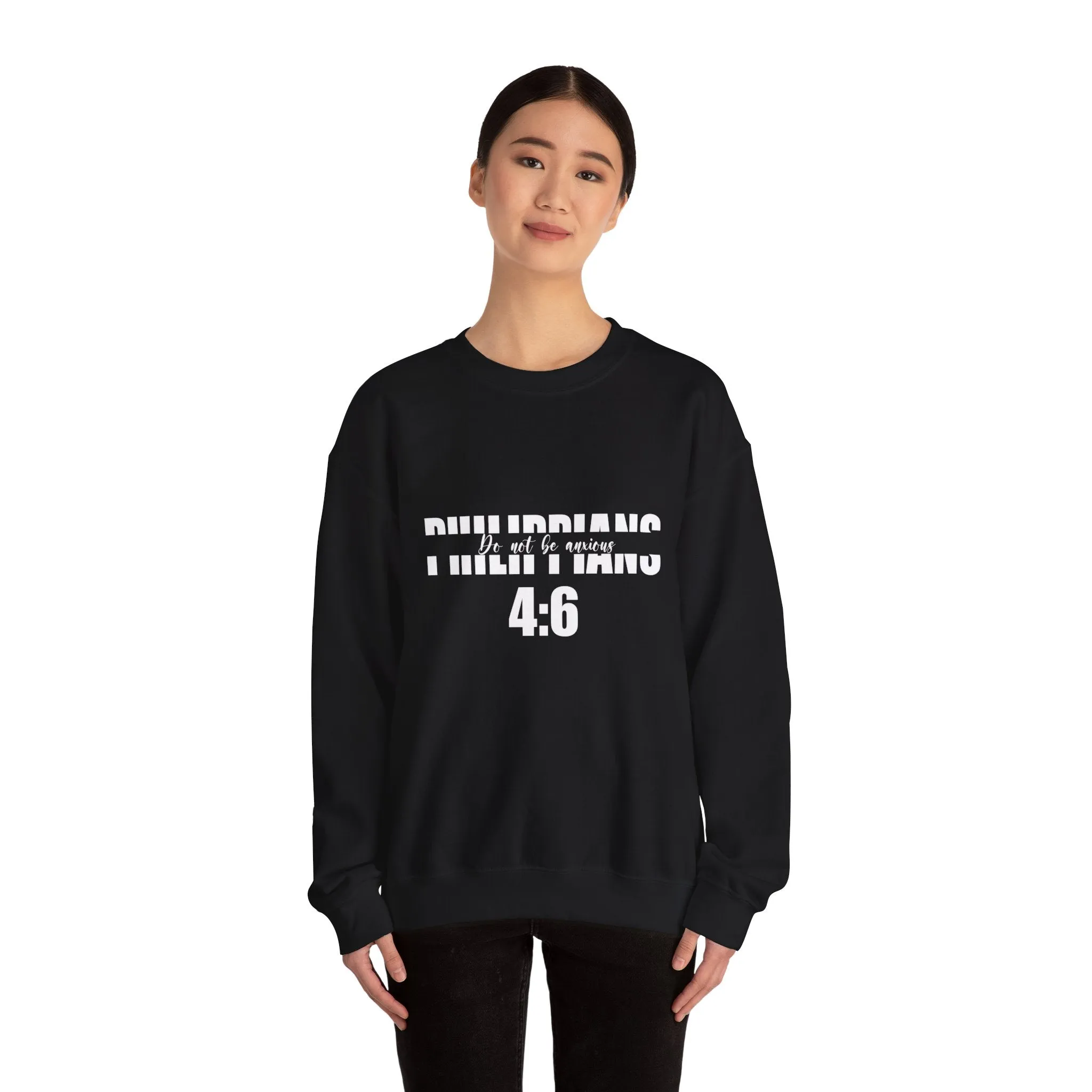 Do Not be Anxious Unisex Heavy Blend™ Crewneck Sweatshirt