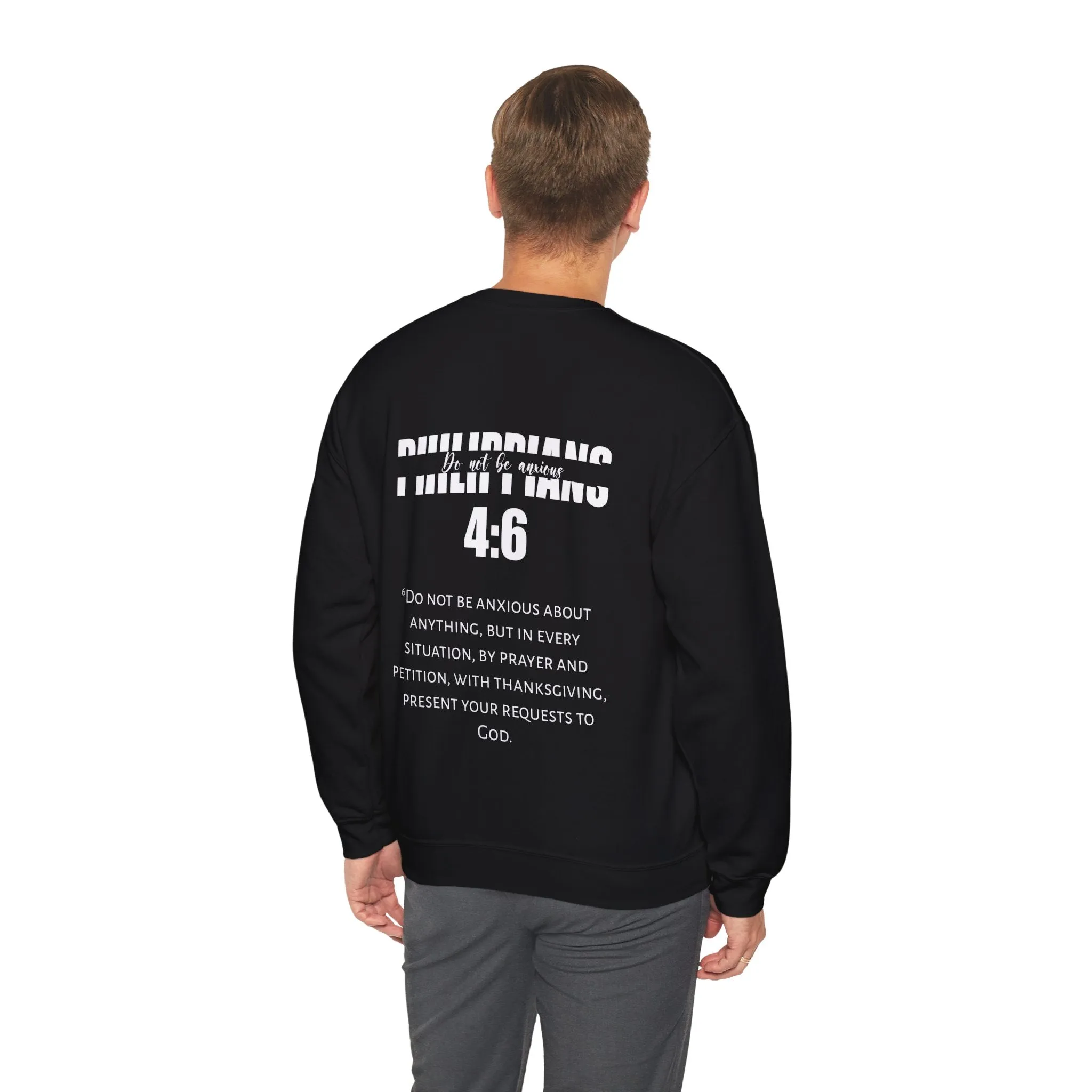 Do Not be Anxious Unisex Heavy Blend™ Crewneck Sweatshirt