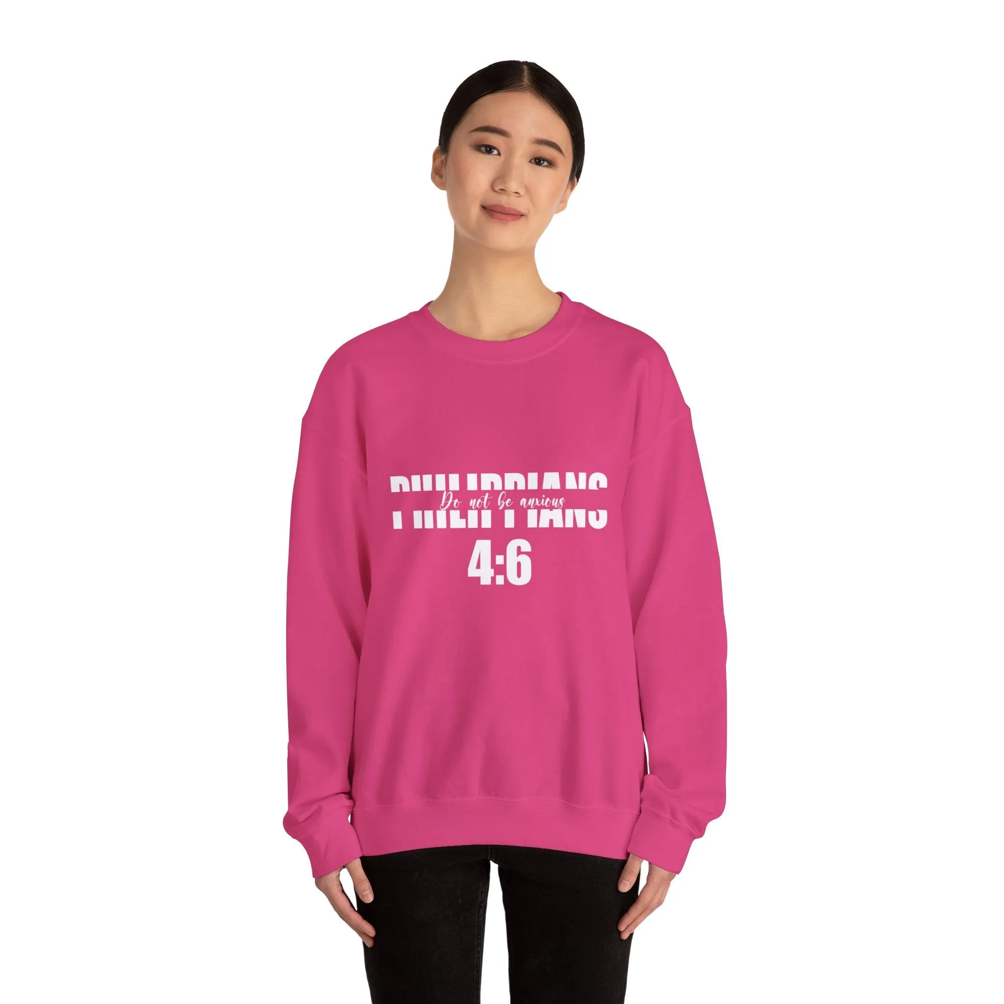 Do Not be Anxious Unisex Heavy Blend™ Crewneck Sweatshirt