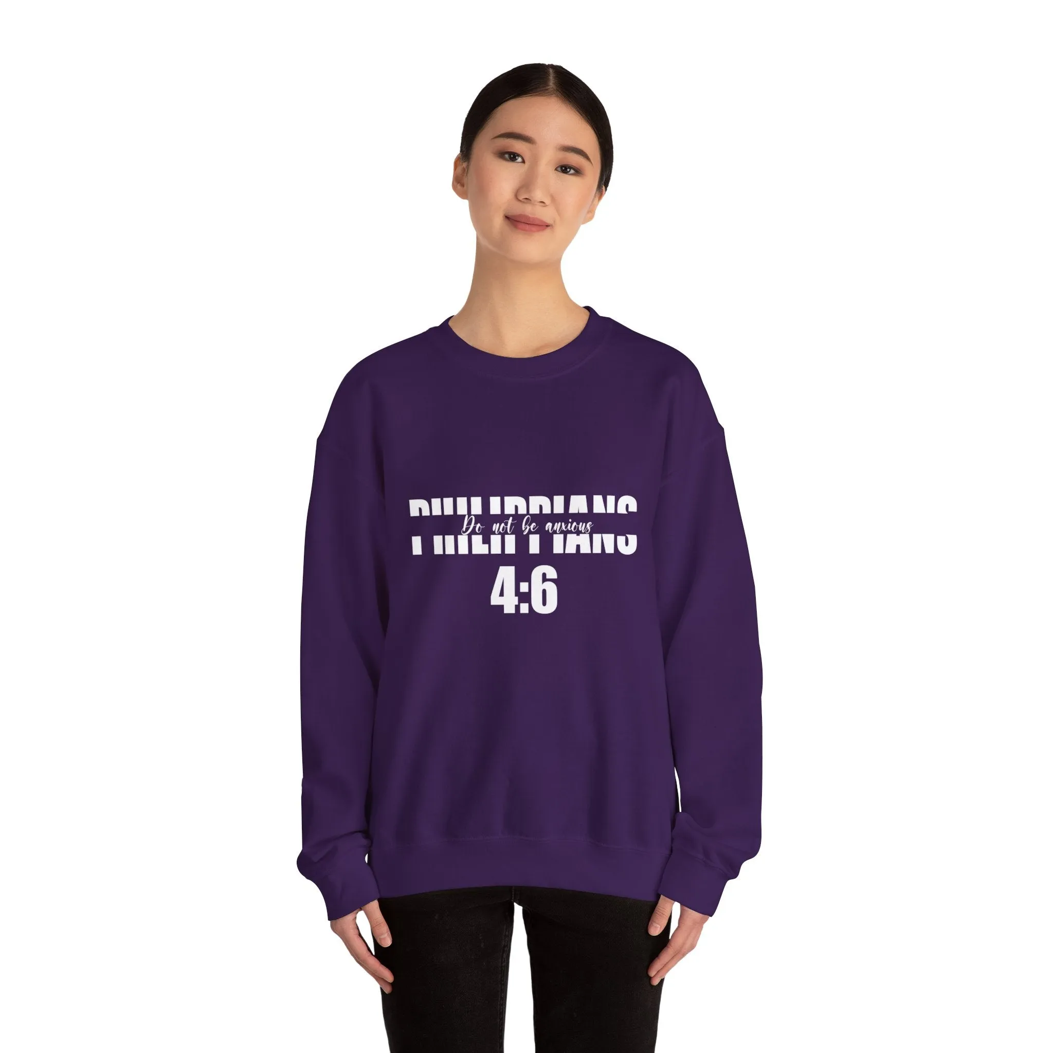 Do Not be Anxious Unisex Heavy Blend™ Crewneck Sweatshirt