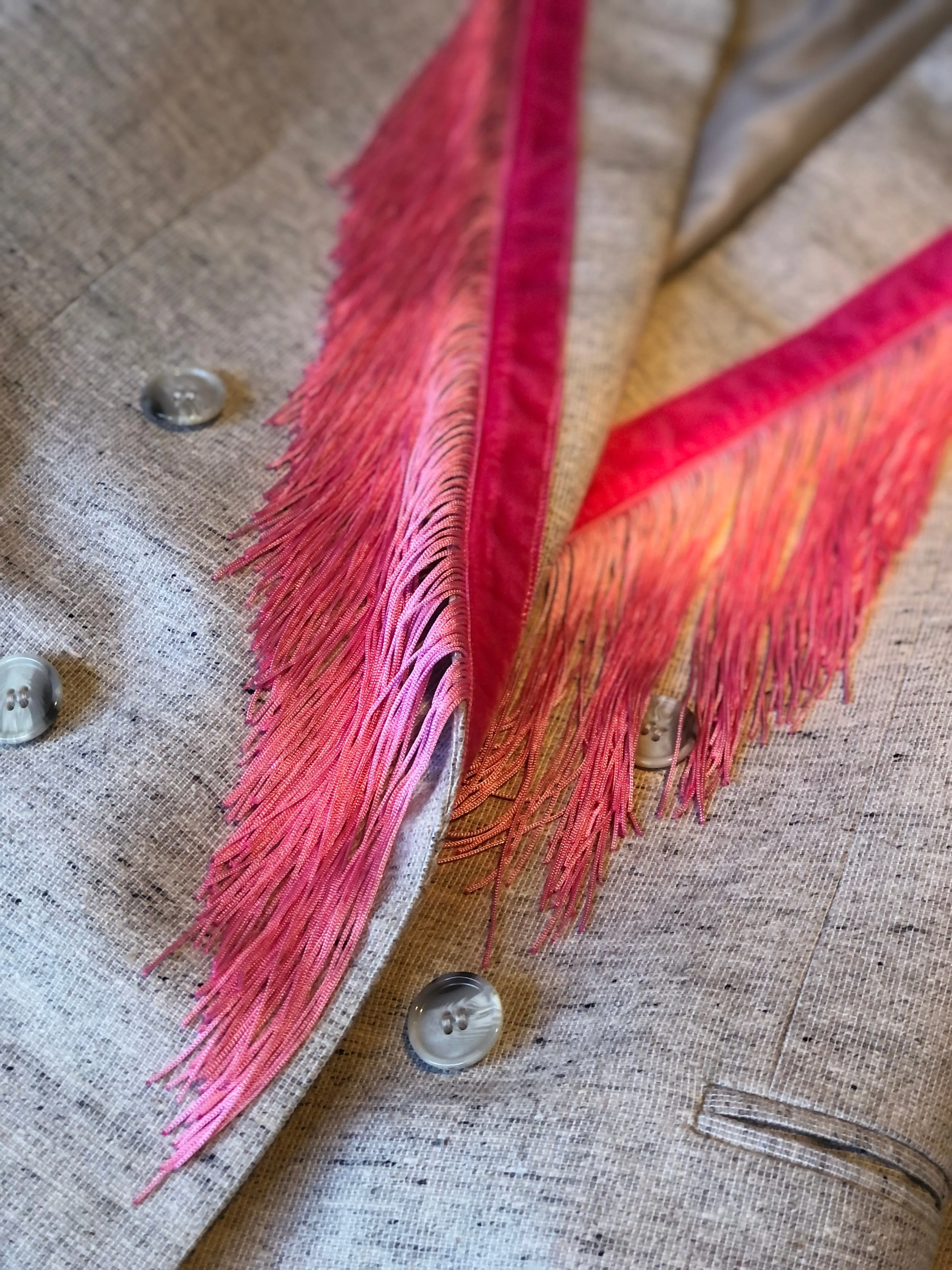 Dolly Blazer in Raspberry VoVo