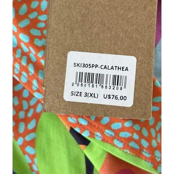 Dona Jo Skirt Skort Multicolor Golf Pickleball Tennis Athletic Size 3 (XL) NEW