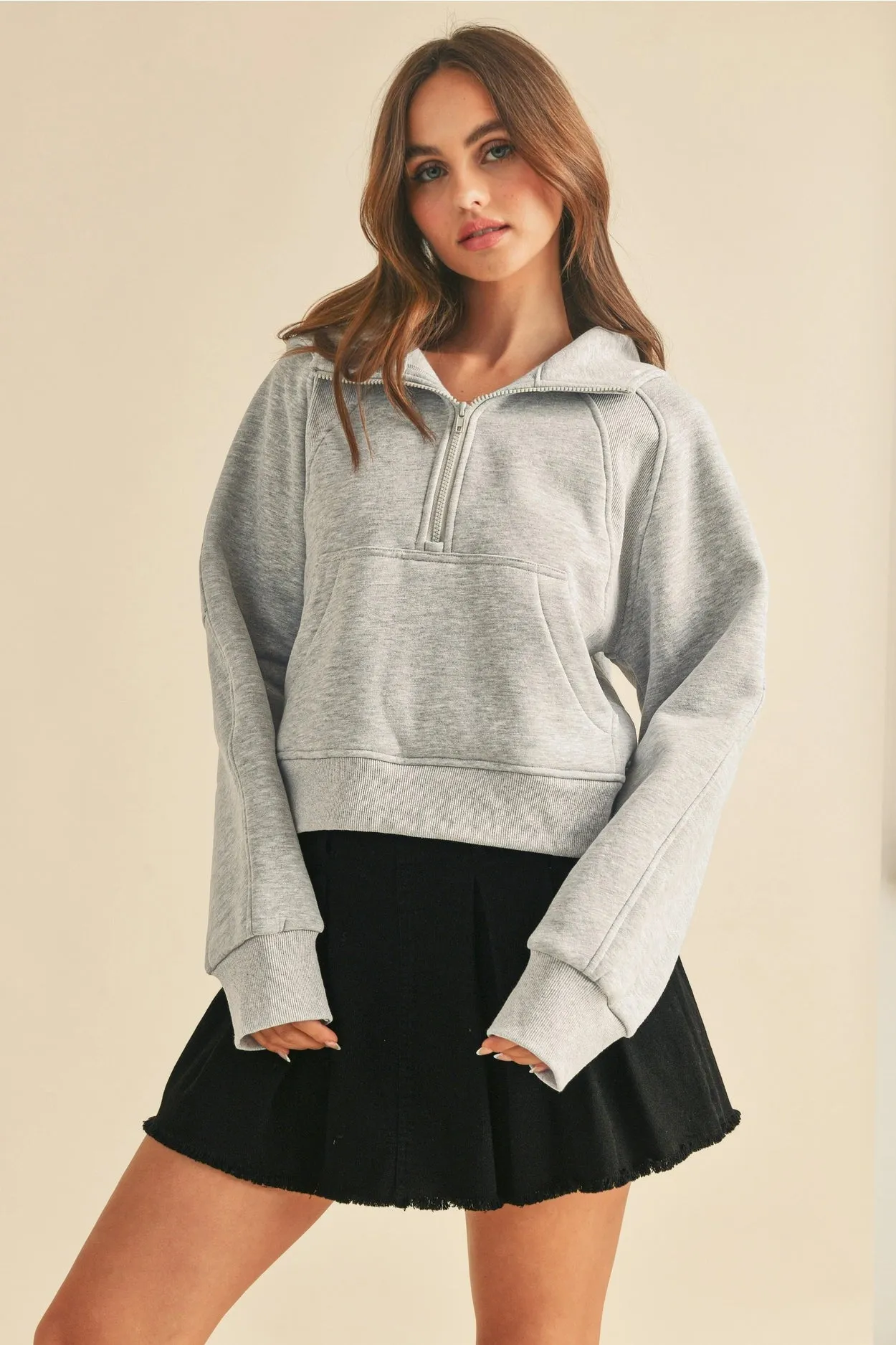 Drea Half Zip Hoodie