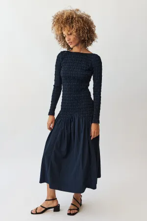 Drop Waist Popcorn Dress