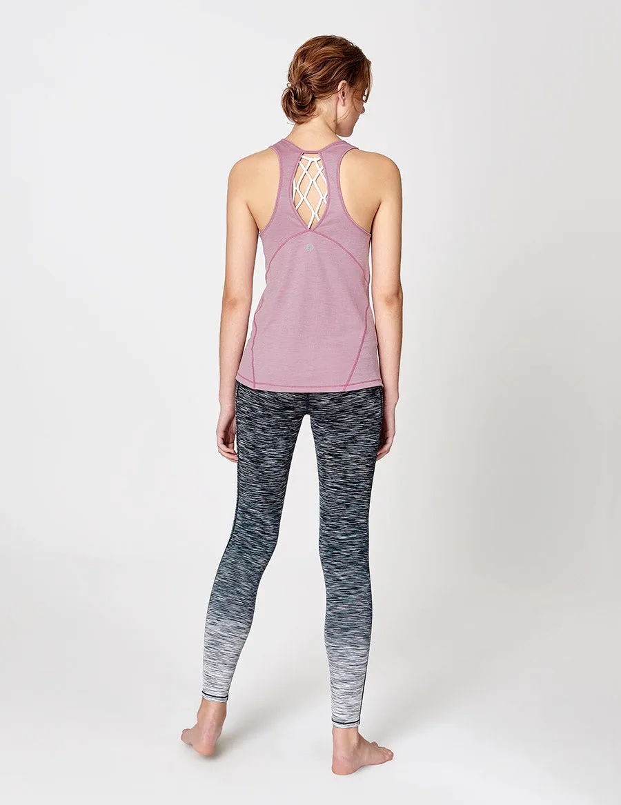 easyoga LA-VEDA Fearless Tank - X05 Dry Rose/M-Purple