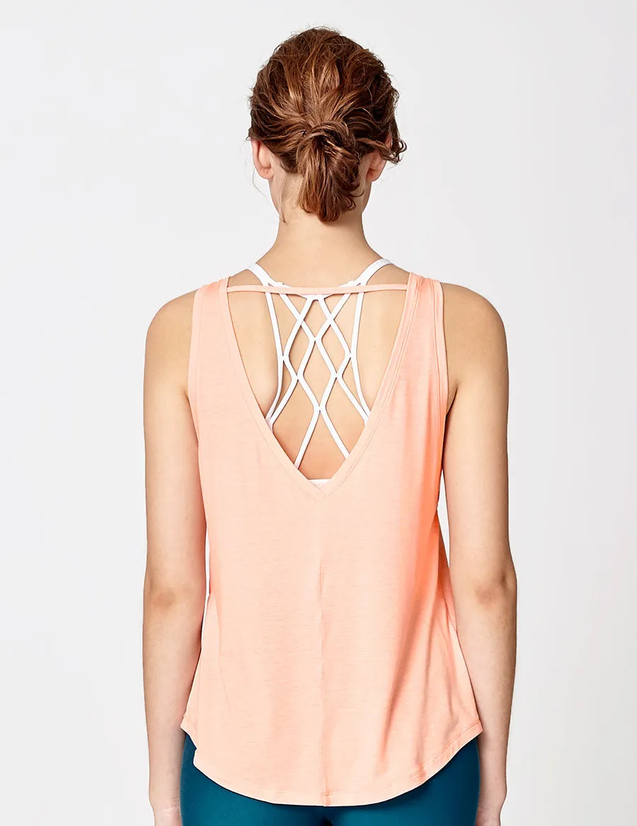 easyoga LA-VEDA In Joy Tank - R04 Peach