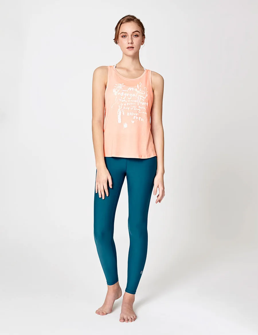 easyoga LA-VEDA In Joy Tank - R04 Peach