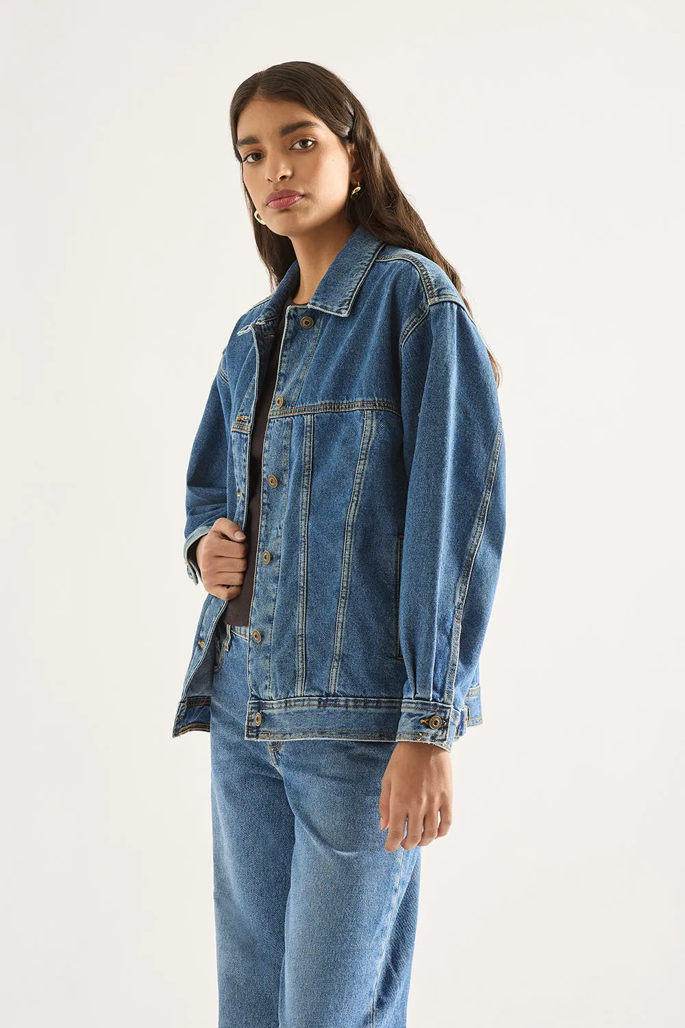Eddie Jacket Moment Mid Blue
