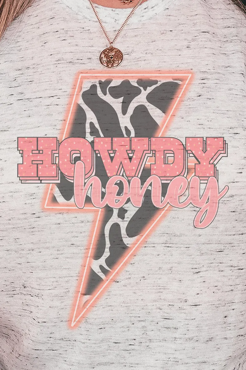 Electric Howdy Honey Unisex Short Sleeve Tee