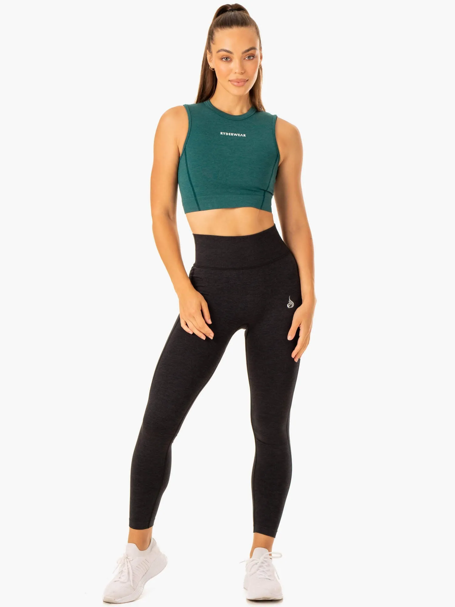 Enhance Seamless Tank - Teal