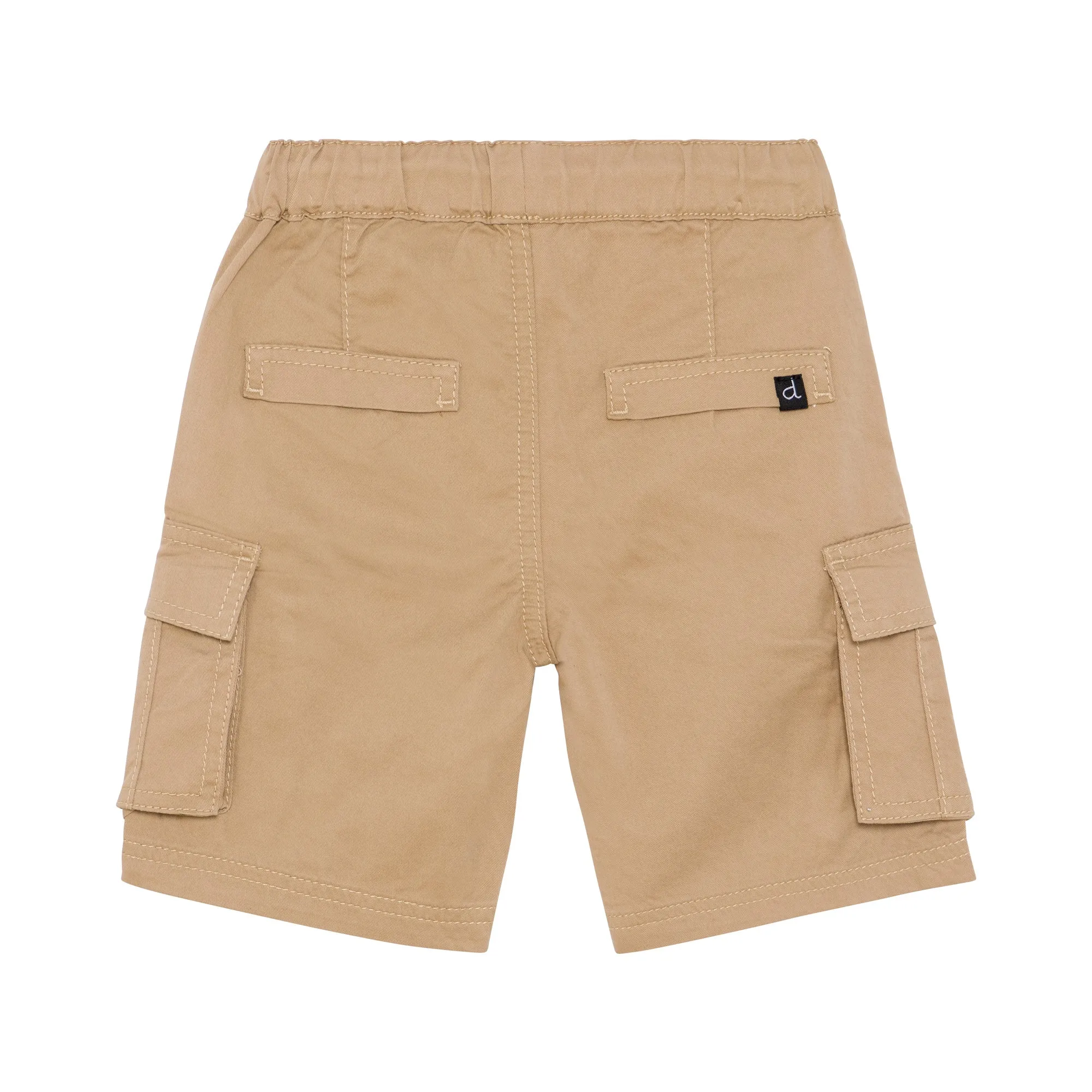 Extensible Twill Cargo Pocket Short Beige