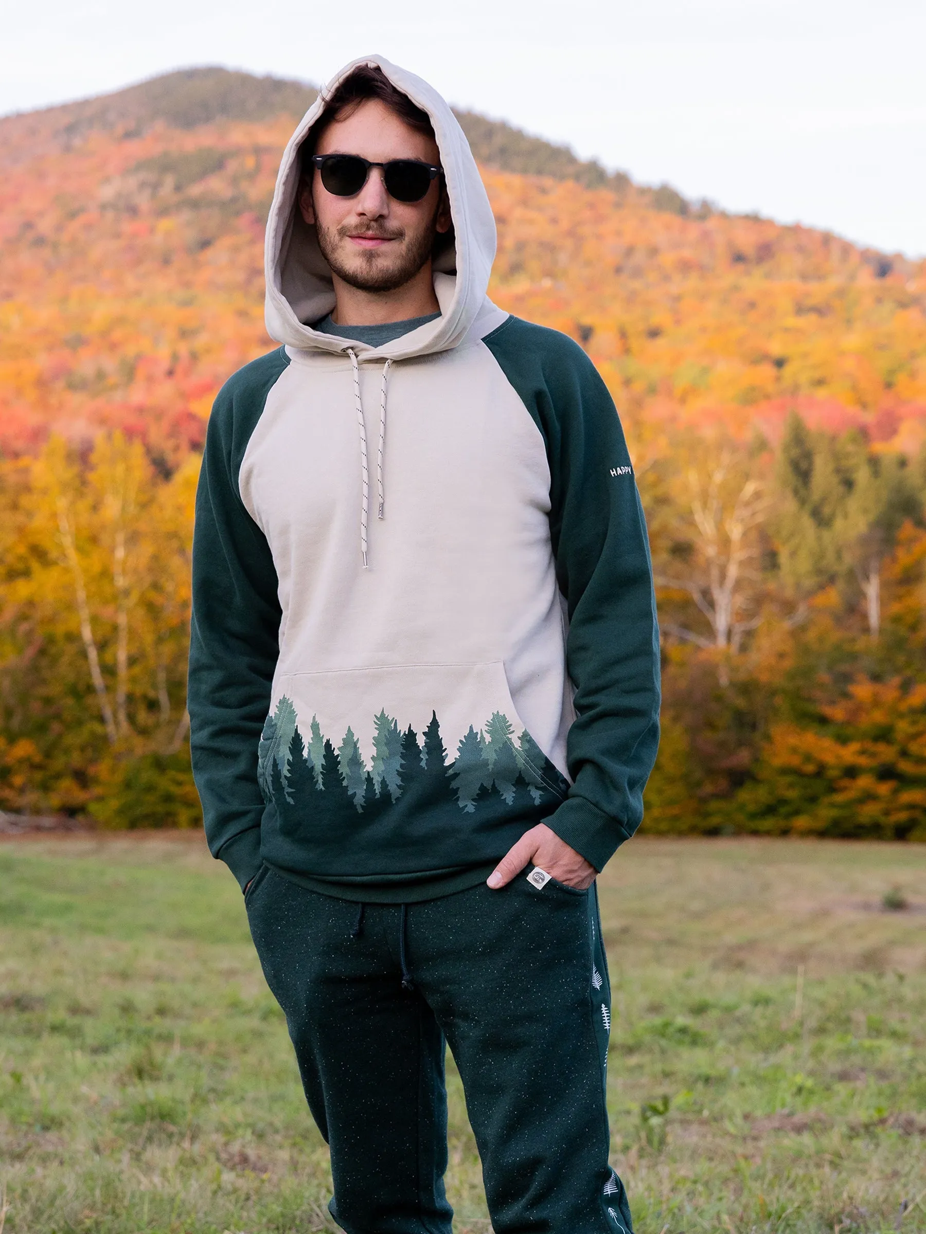 Fading Forest Hoodie by Happy Earth